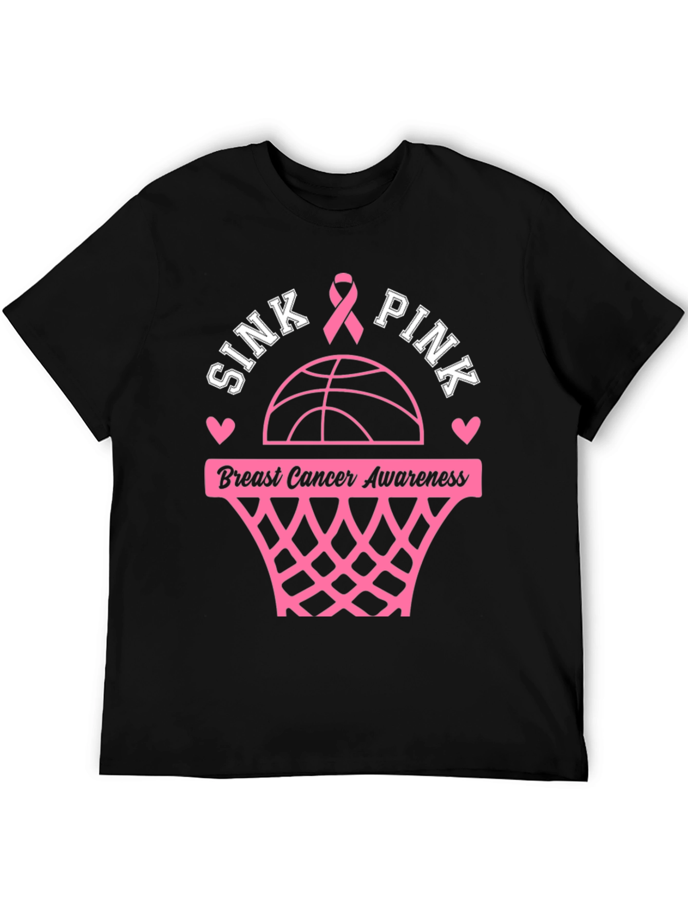 Sink Pink Breast Cancer Awareness T-Shirt