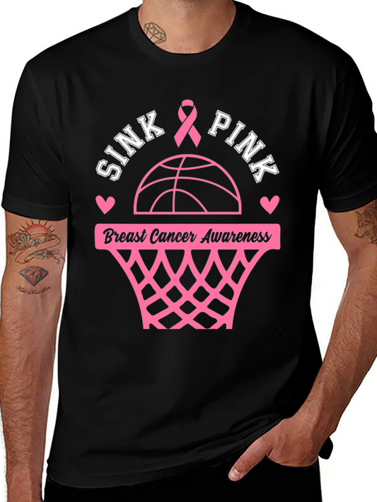 Sink Pink Breast Cancer Awareness T-Shirt