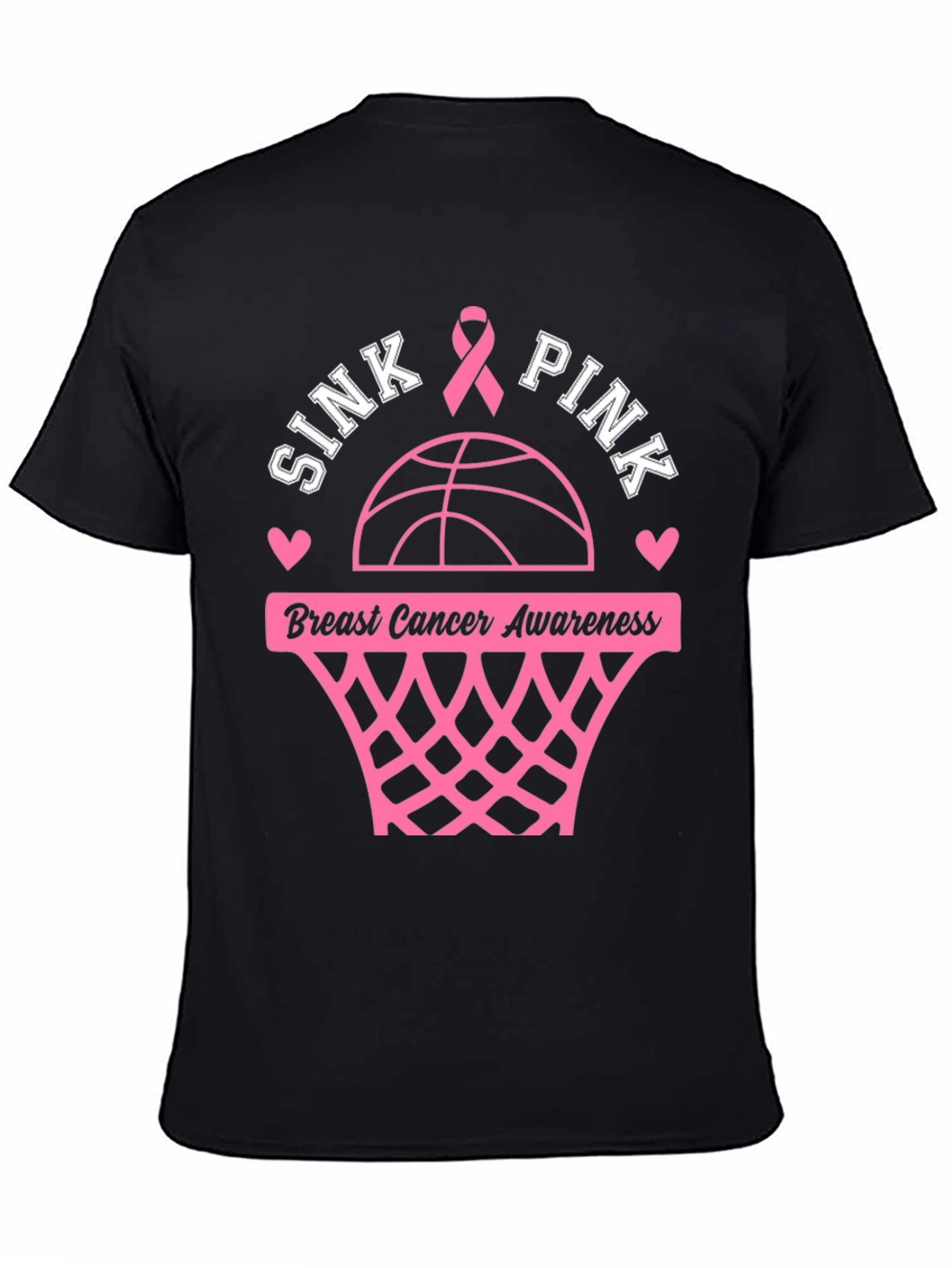 Sink Pink Breast Cancer Awareness T-Shirt