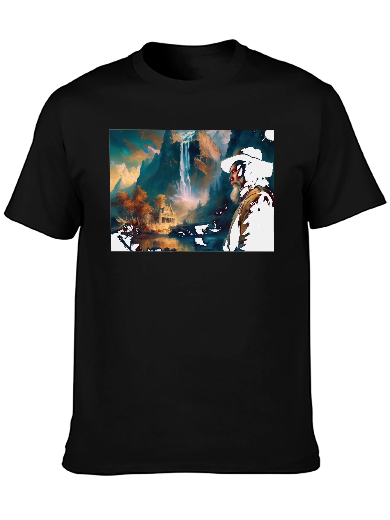 Scenic Landscape Graphic Tee