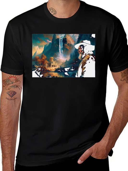 Scenic Landscape Graphic Tee