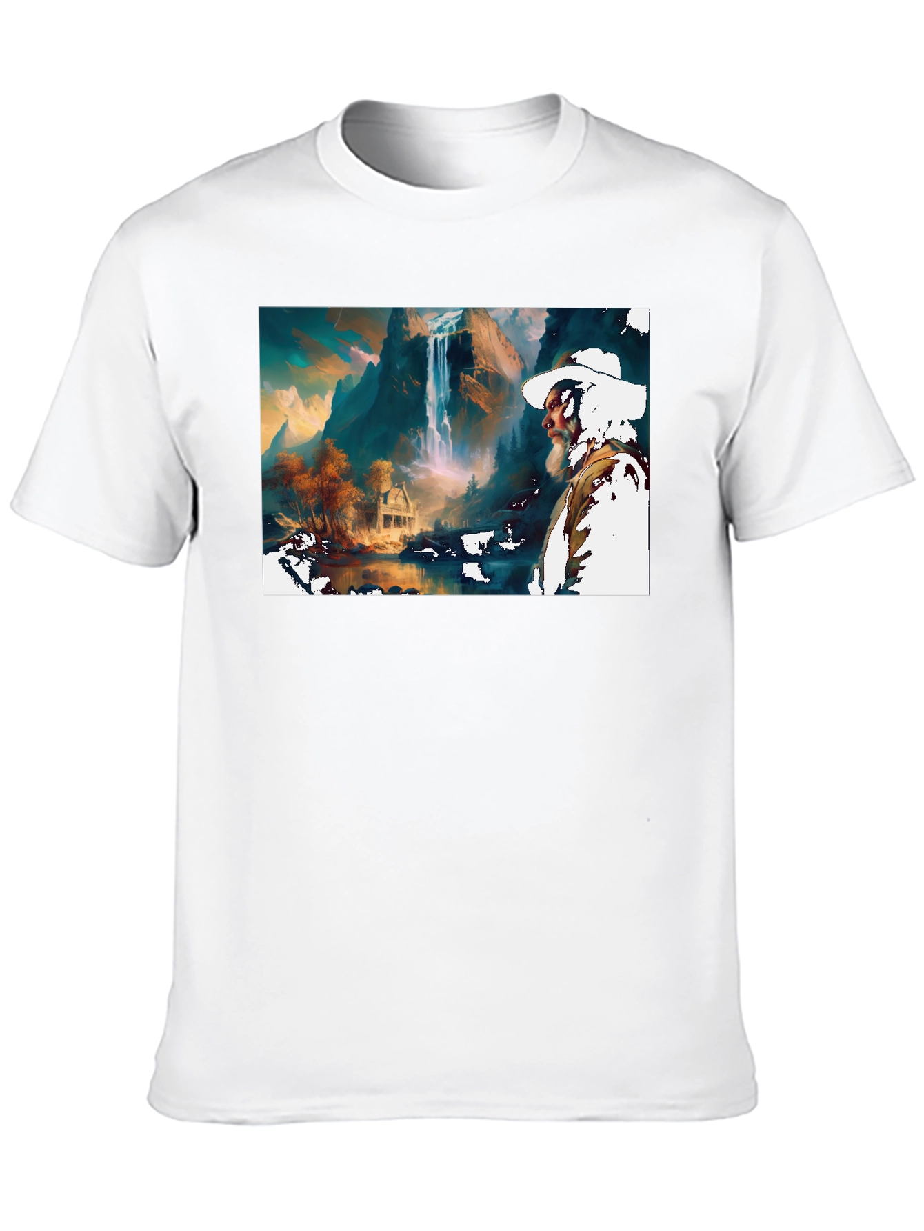Scenic Landscape Graphic Tee