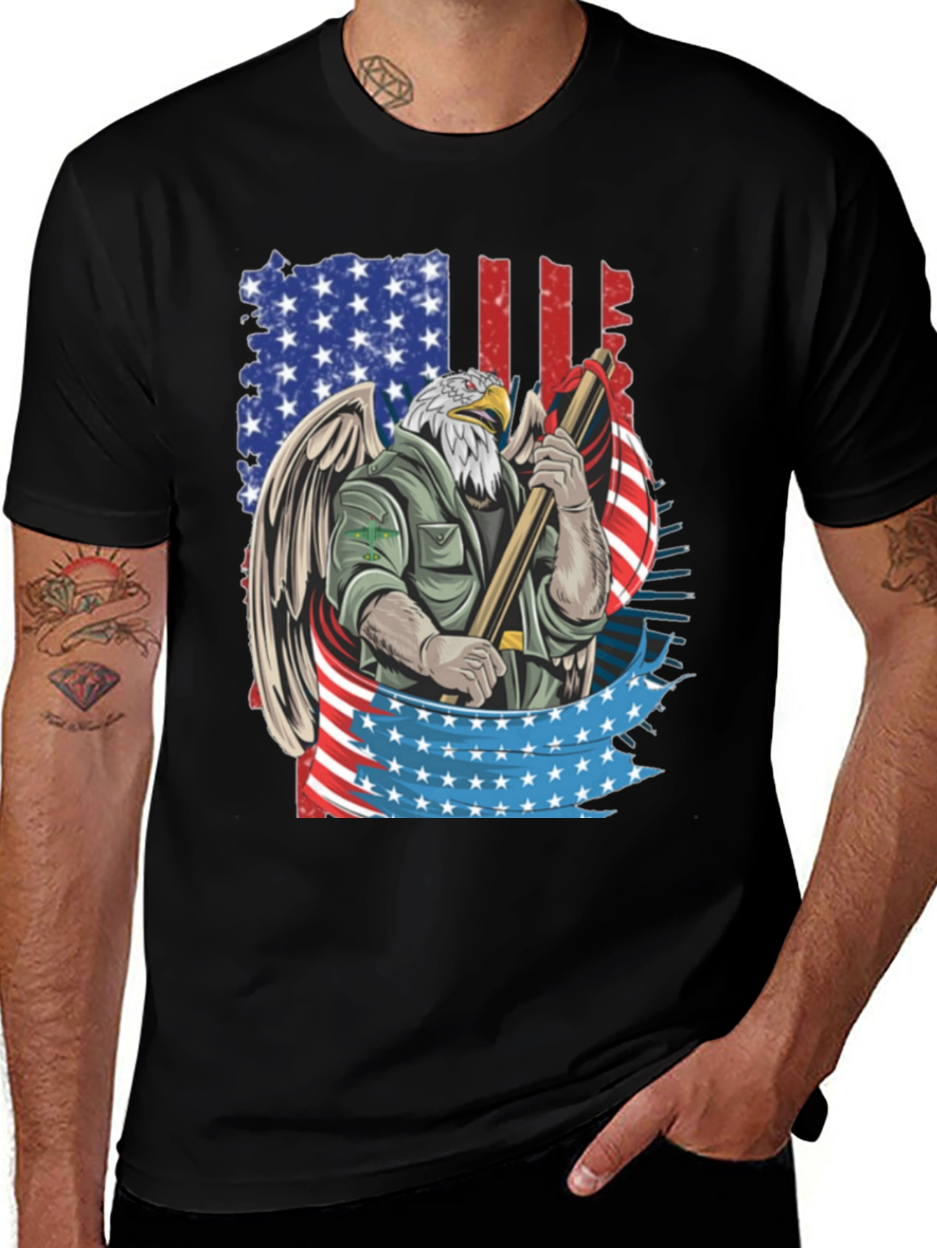 American Eagle Patriotic T-Shirt