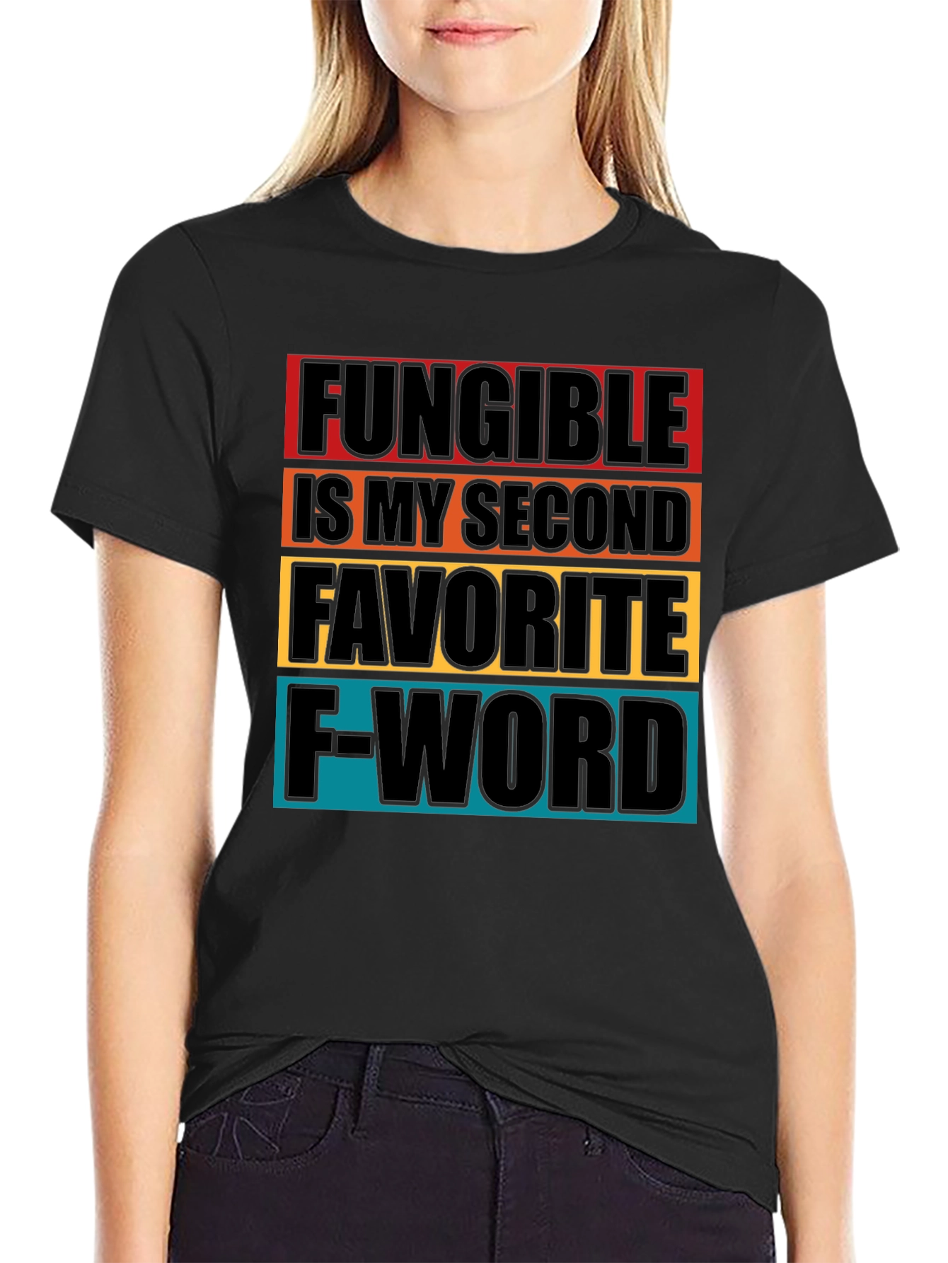 Fungible Second Favorite F-Word Graphic Tee