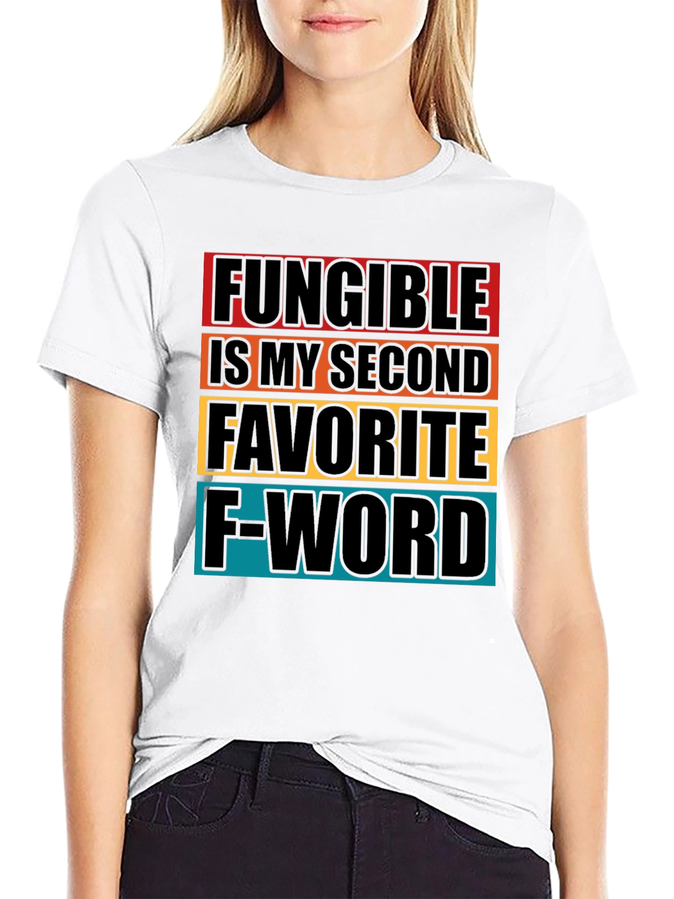Fungible Second Favorite F-Word Graphic Tee