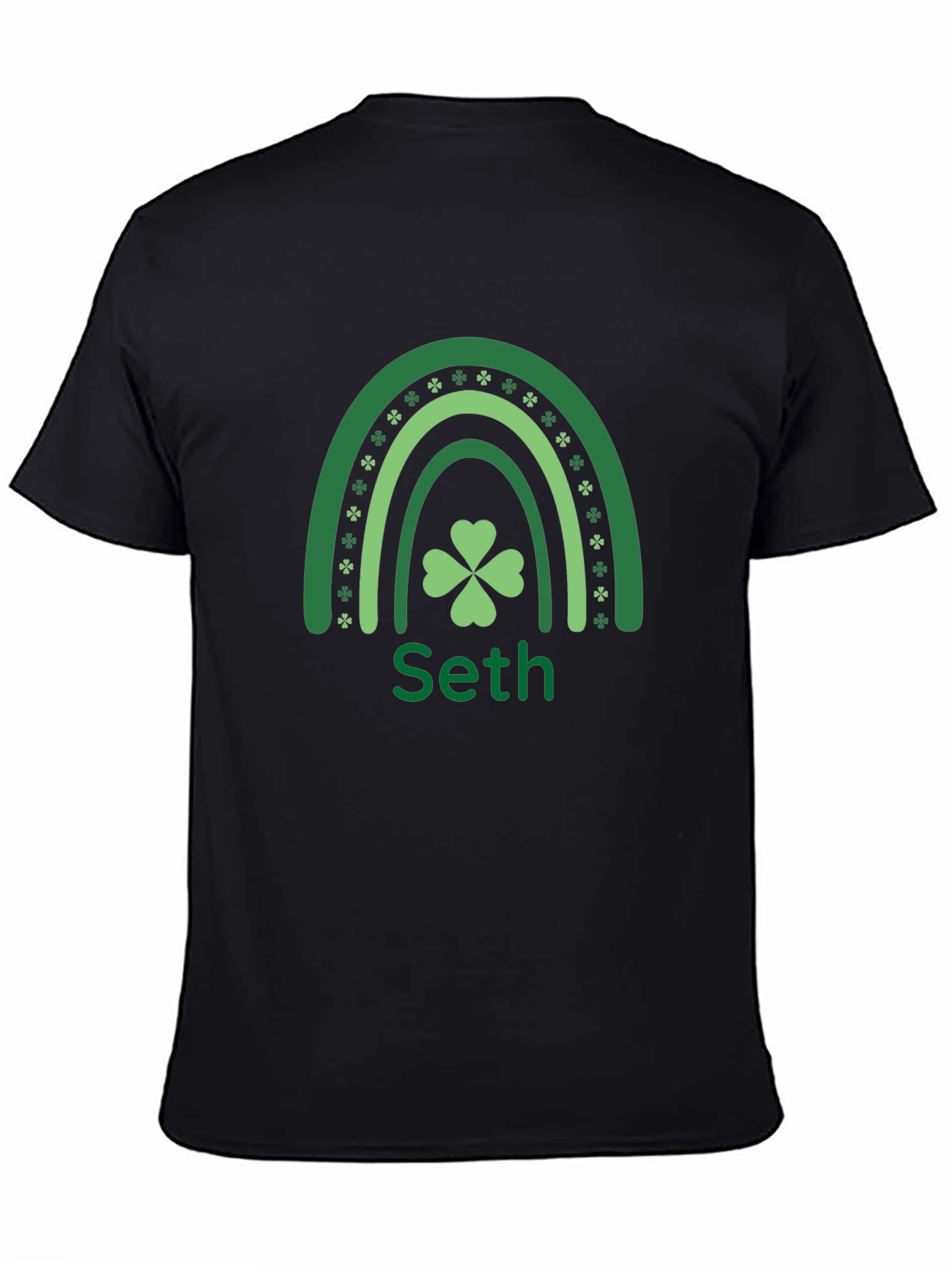 Seths St. Patricks Day Lucky Rainbow T-Shirt