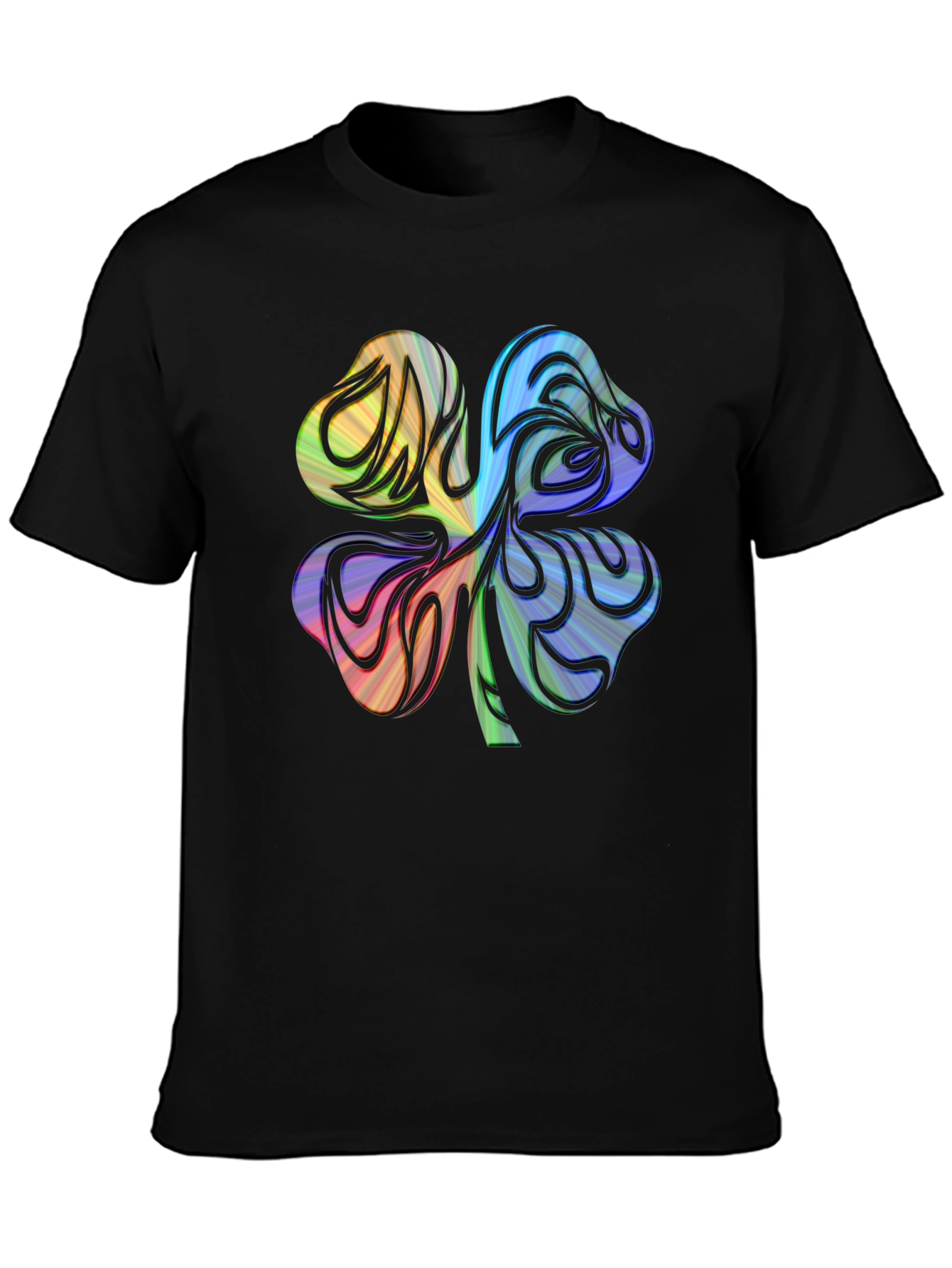 Rainbow Shamrock Graphic Tee - Unisex