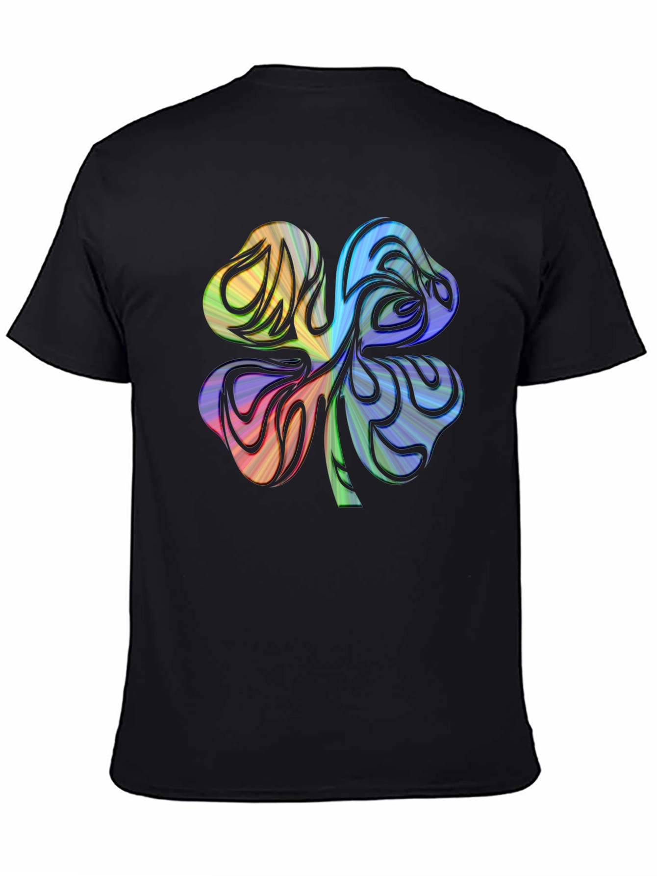 Rainbow Shamrock Graphic Tee - Unisex