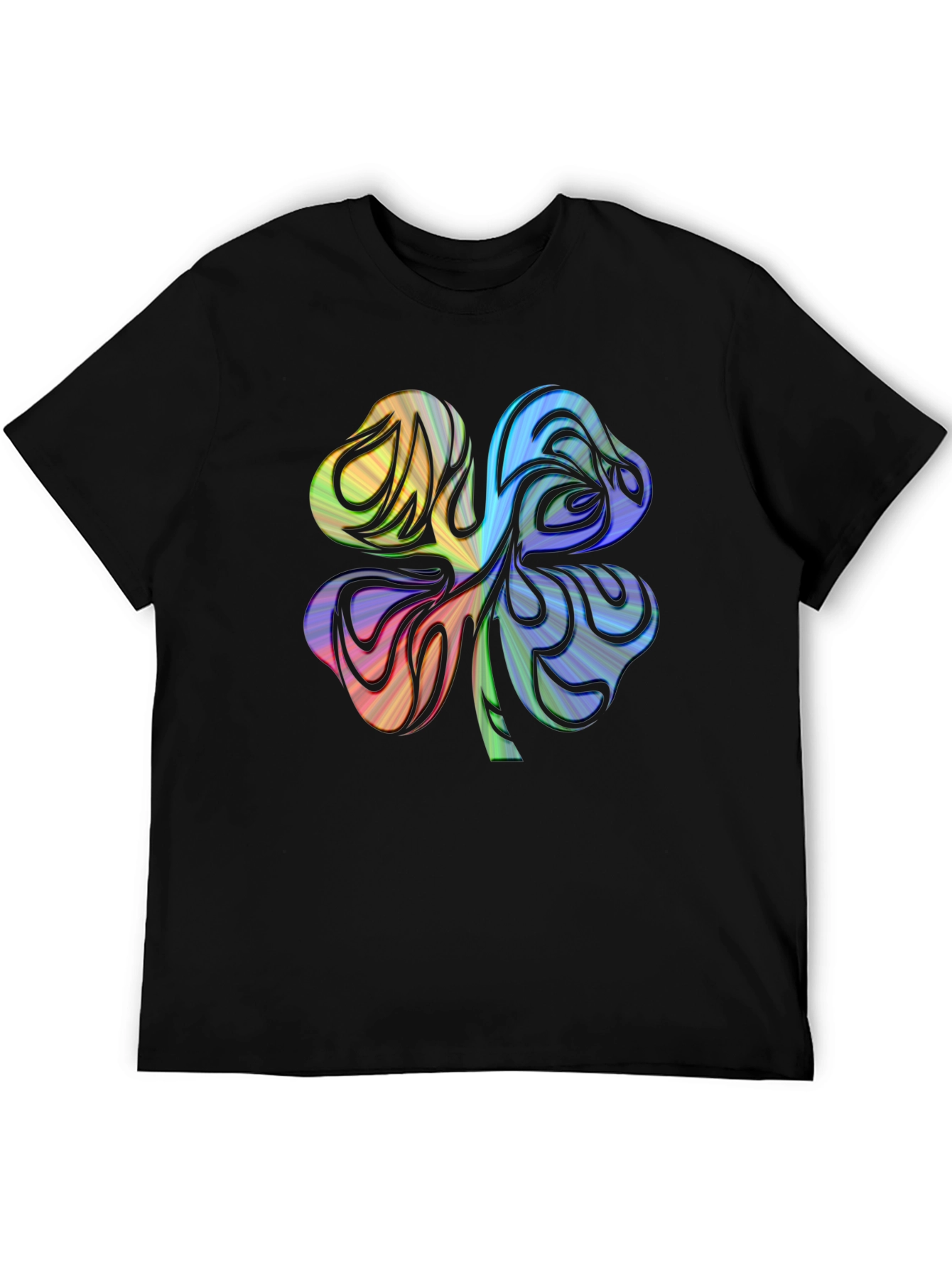 Rainbow Shamrock Graphic Tee - Unisex