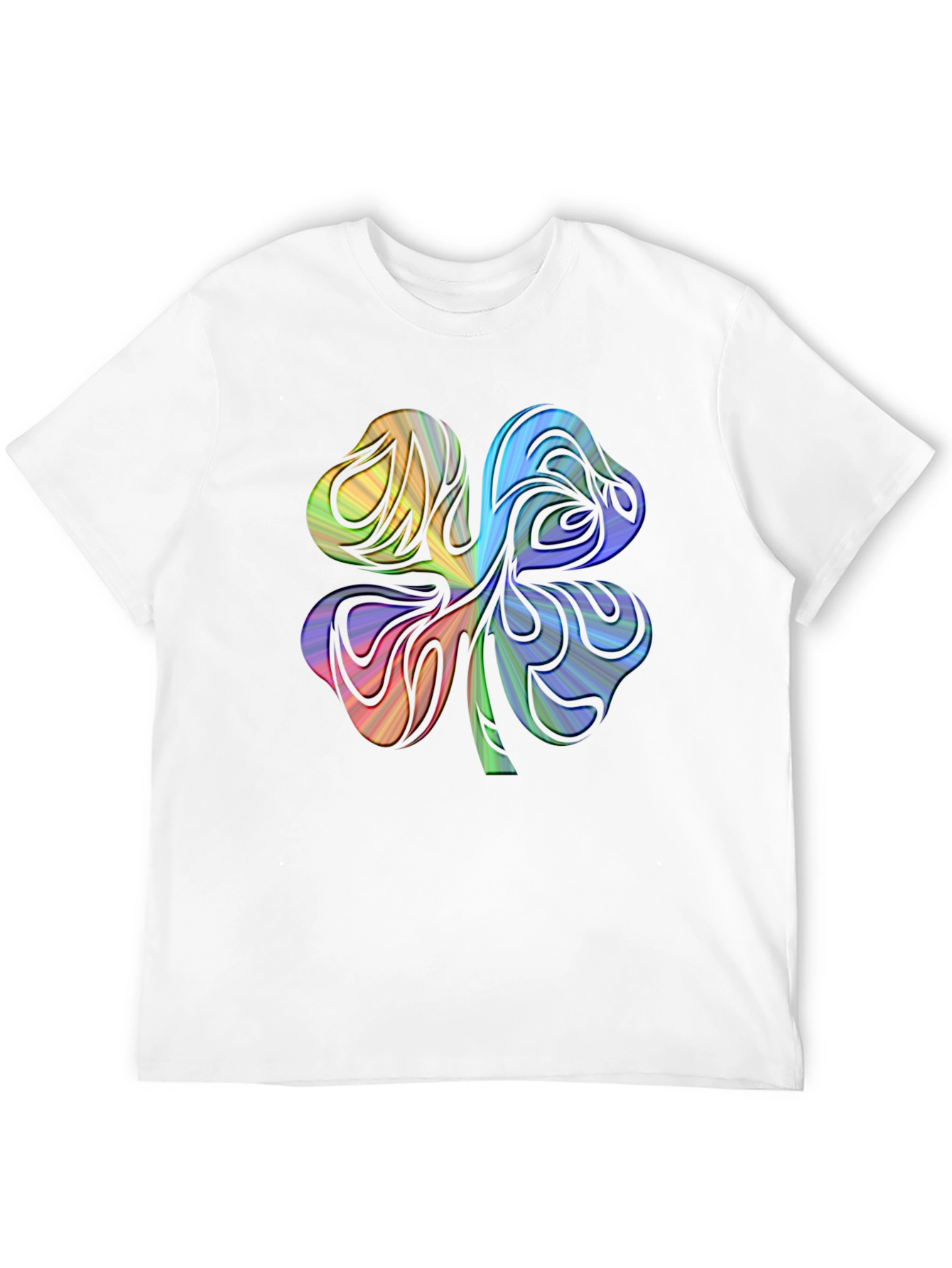 Rainbow Shamrock Graphic Tee - Unisex
