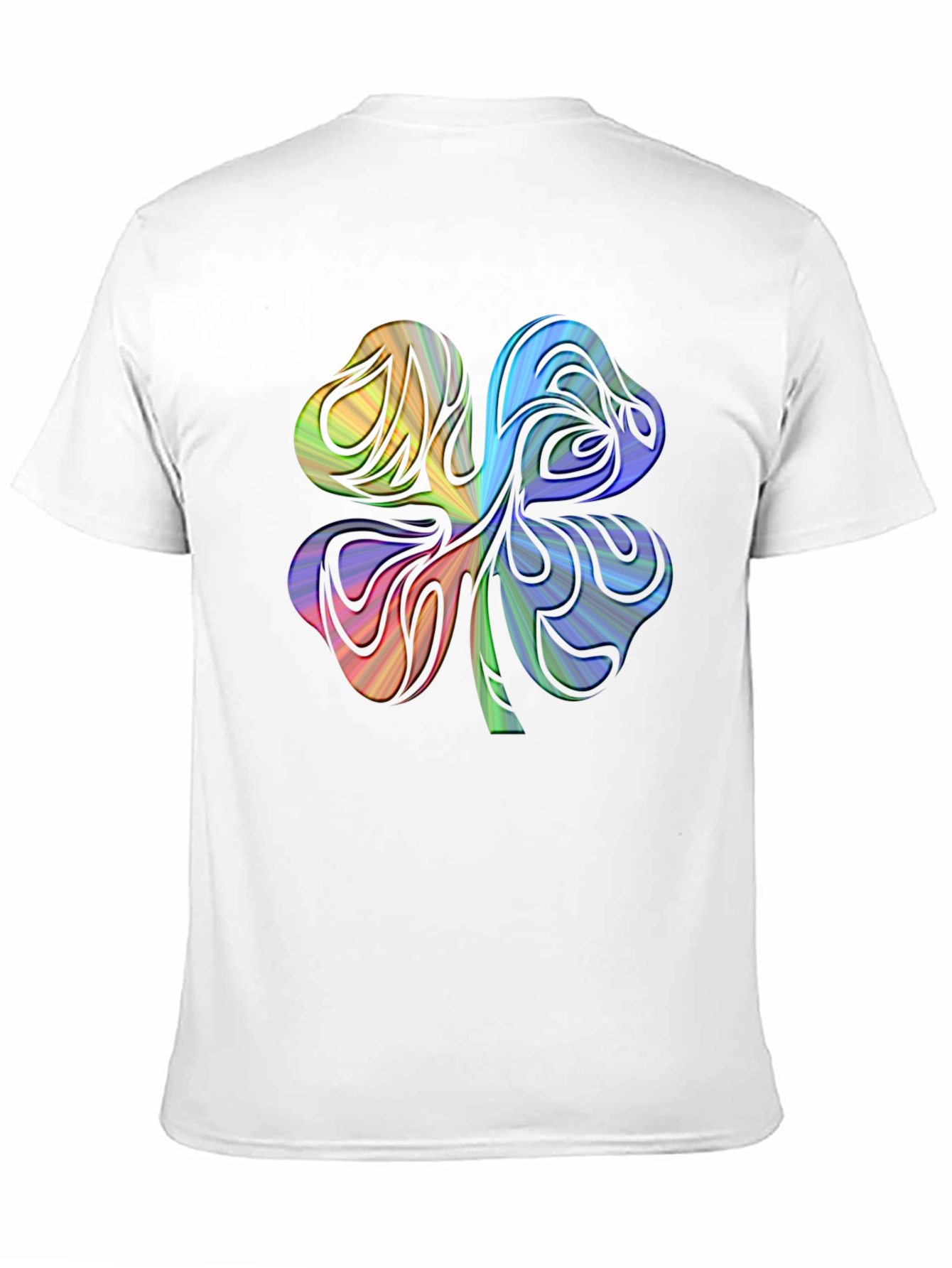 Rainbow Shamrock Graphic Tee - Unisex