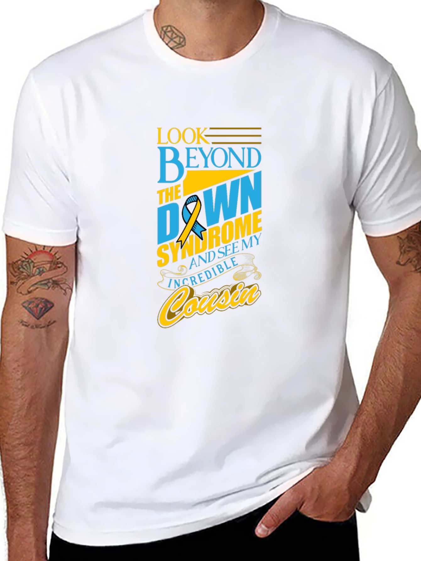 Down Syndrome Awareness Cousin T-Shirt