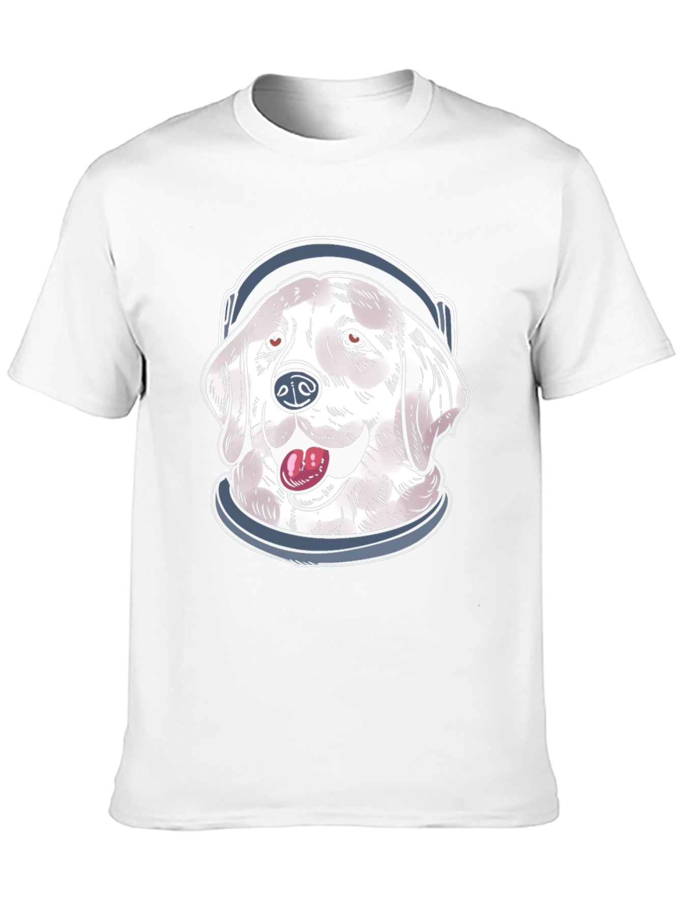 Dog Astronaut Graphic Tee - Space Pup T-Shirt