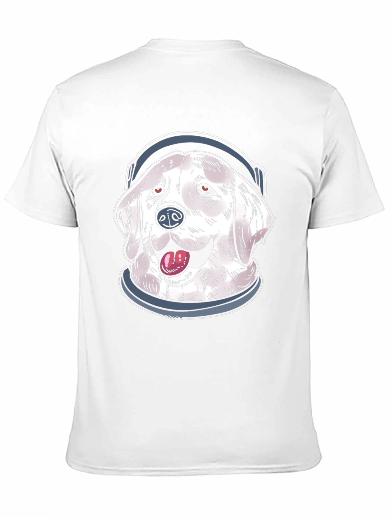 Dog Astronaut Graphic Tee - Space Pup T-Shirt