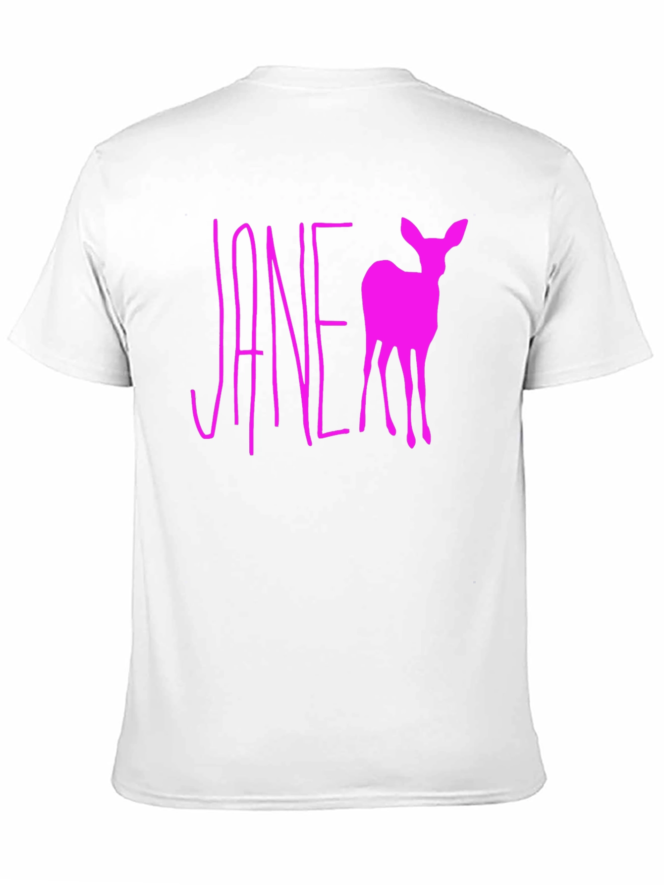 Jane Deer Graphic Tee - Stylish Black T-Shirt
