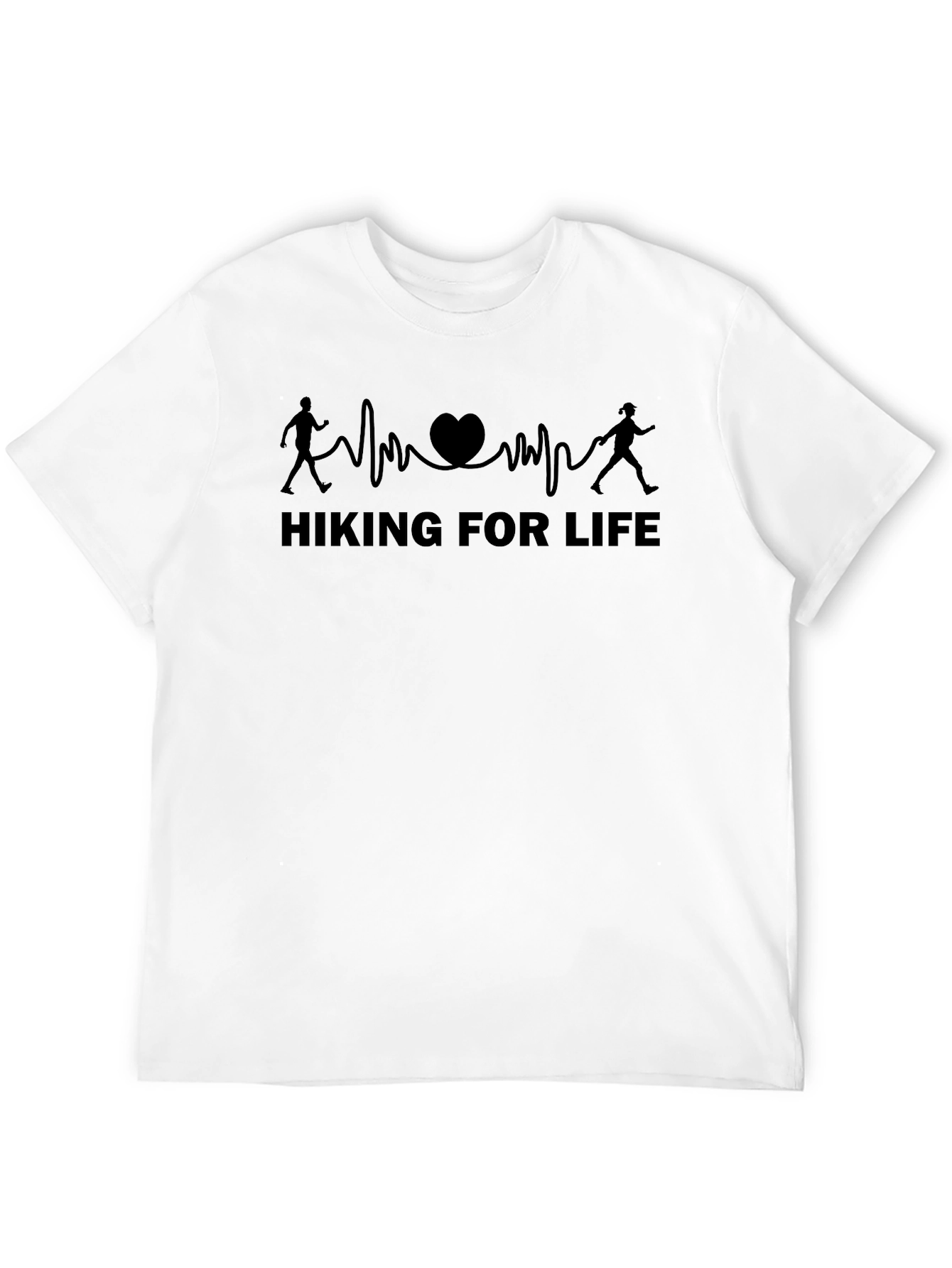 Hiking for Life Graphic T-Shirt