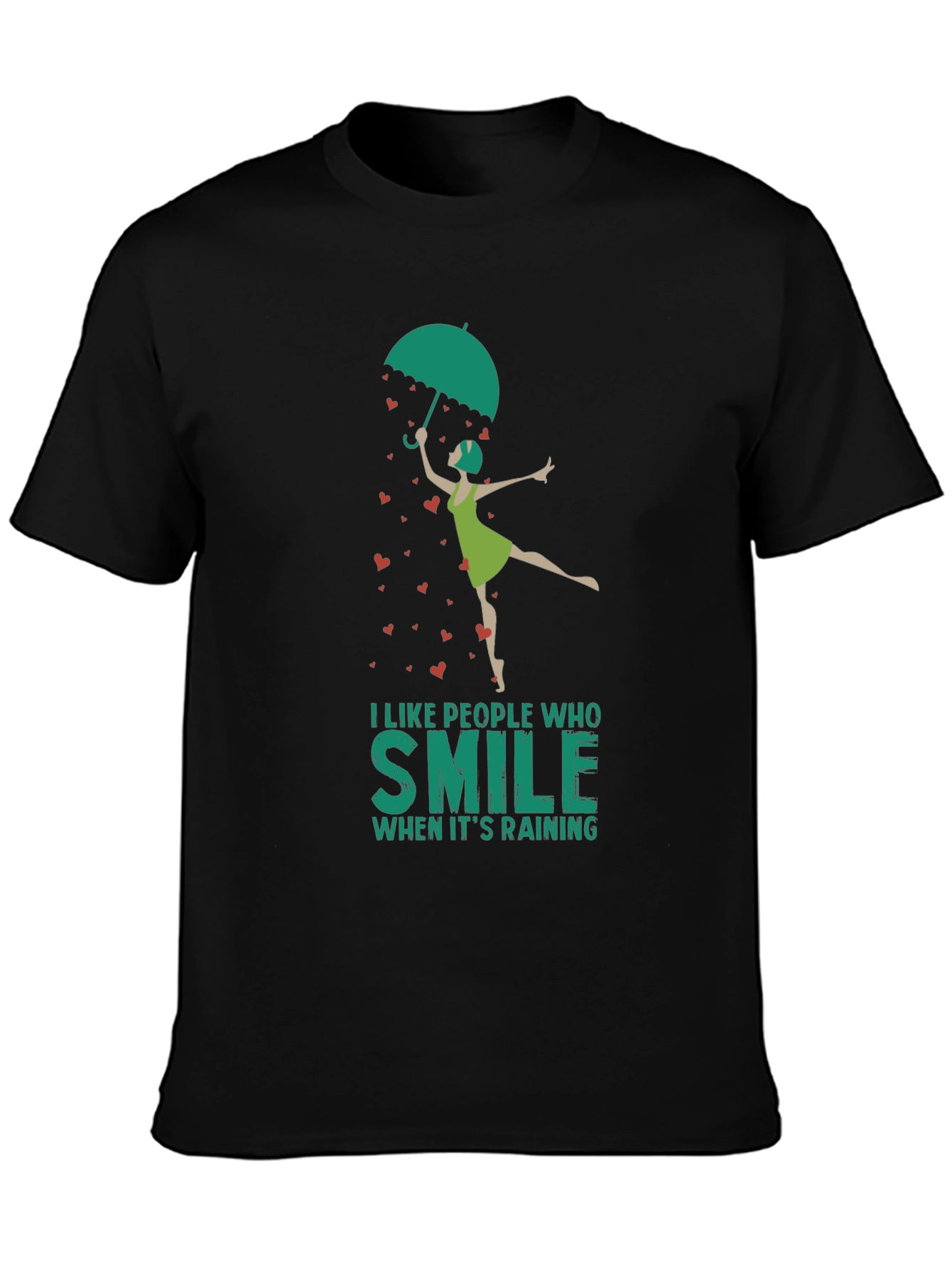 Smile in the Rain Graphic T-Shirt