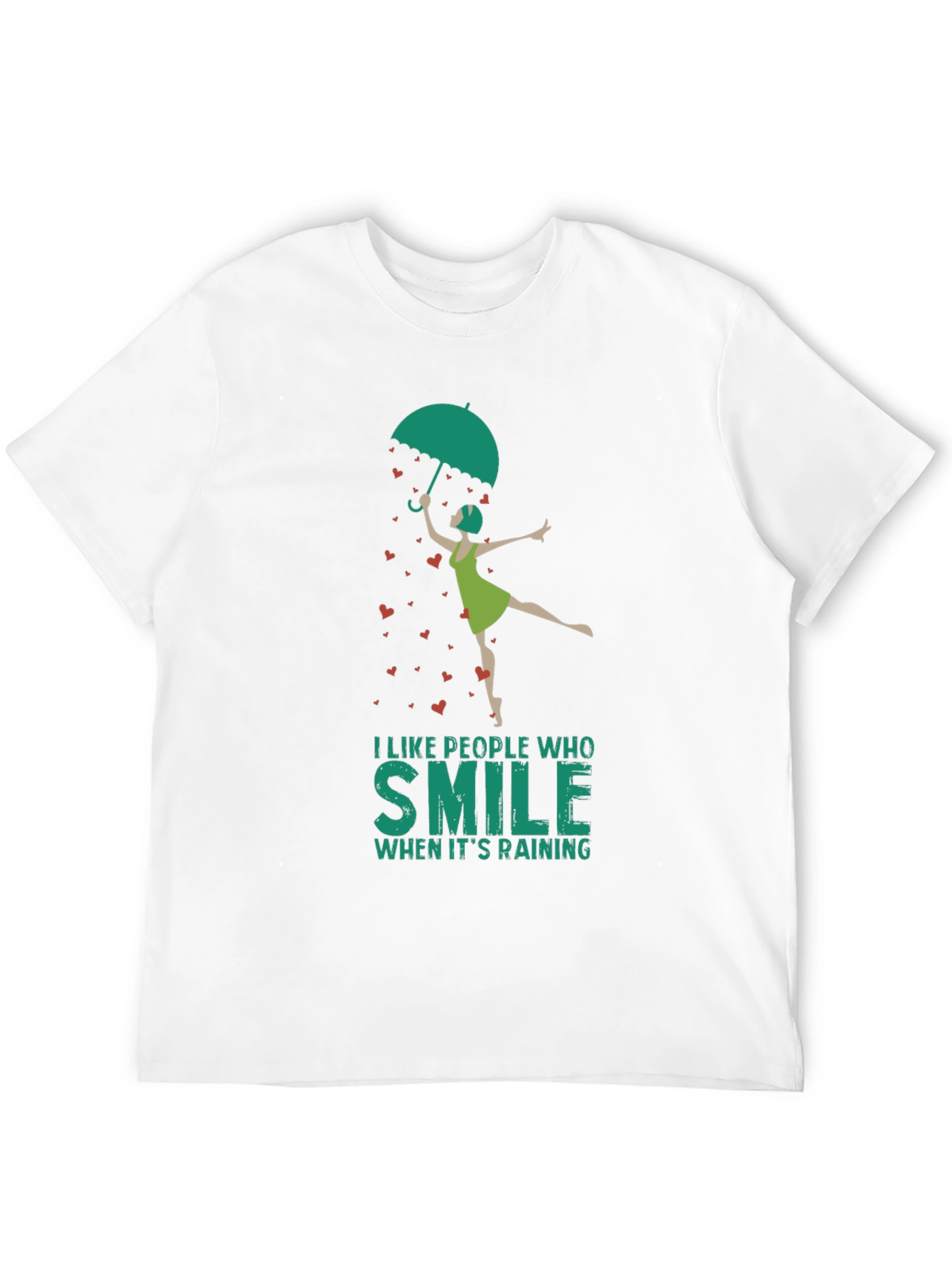 Smile in the Rain Graphic T-Shirt