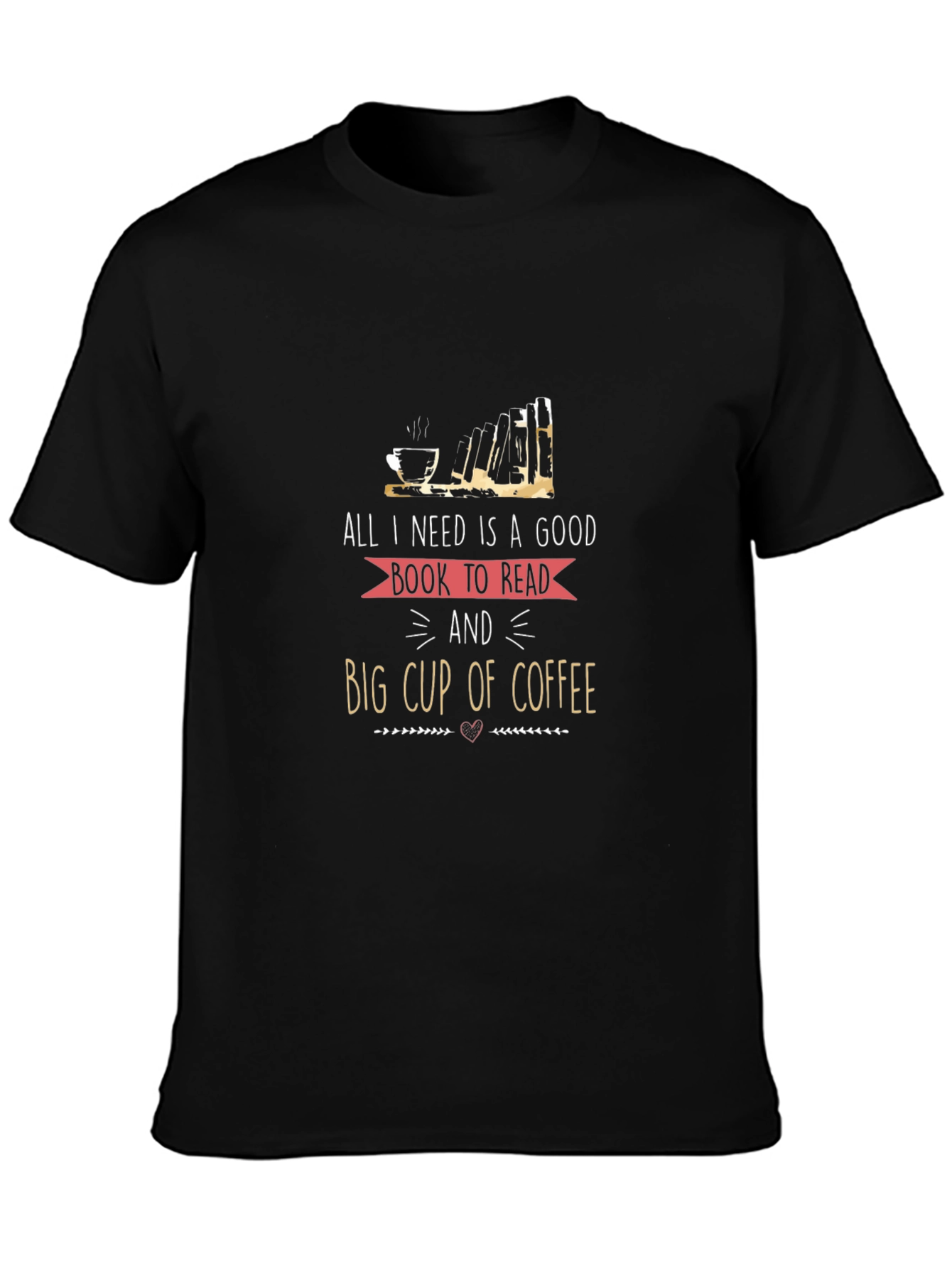 Book Lovers Coffee T-Shirt