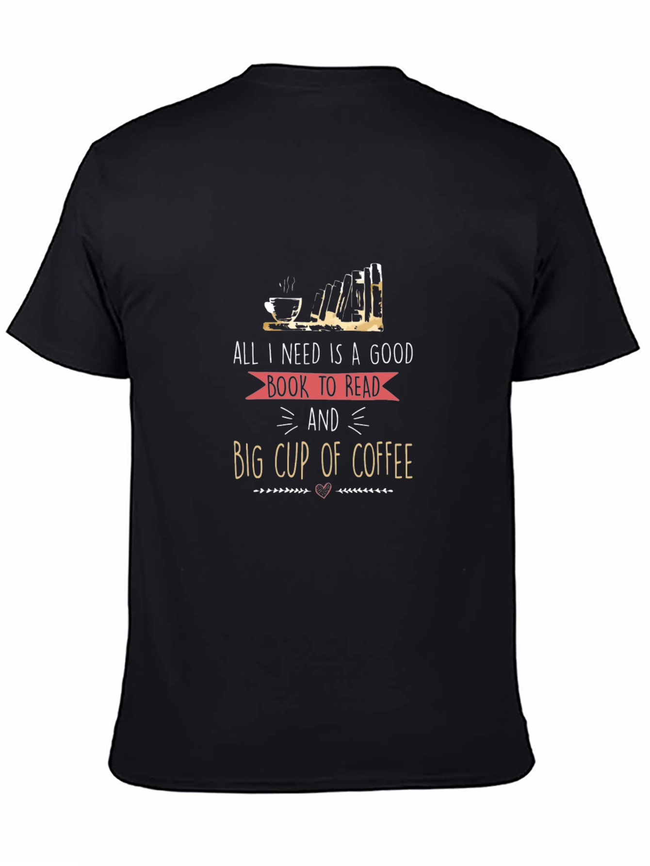 Book Lovers Coffee T-Shirt
