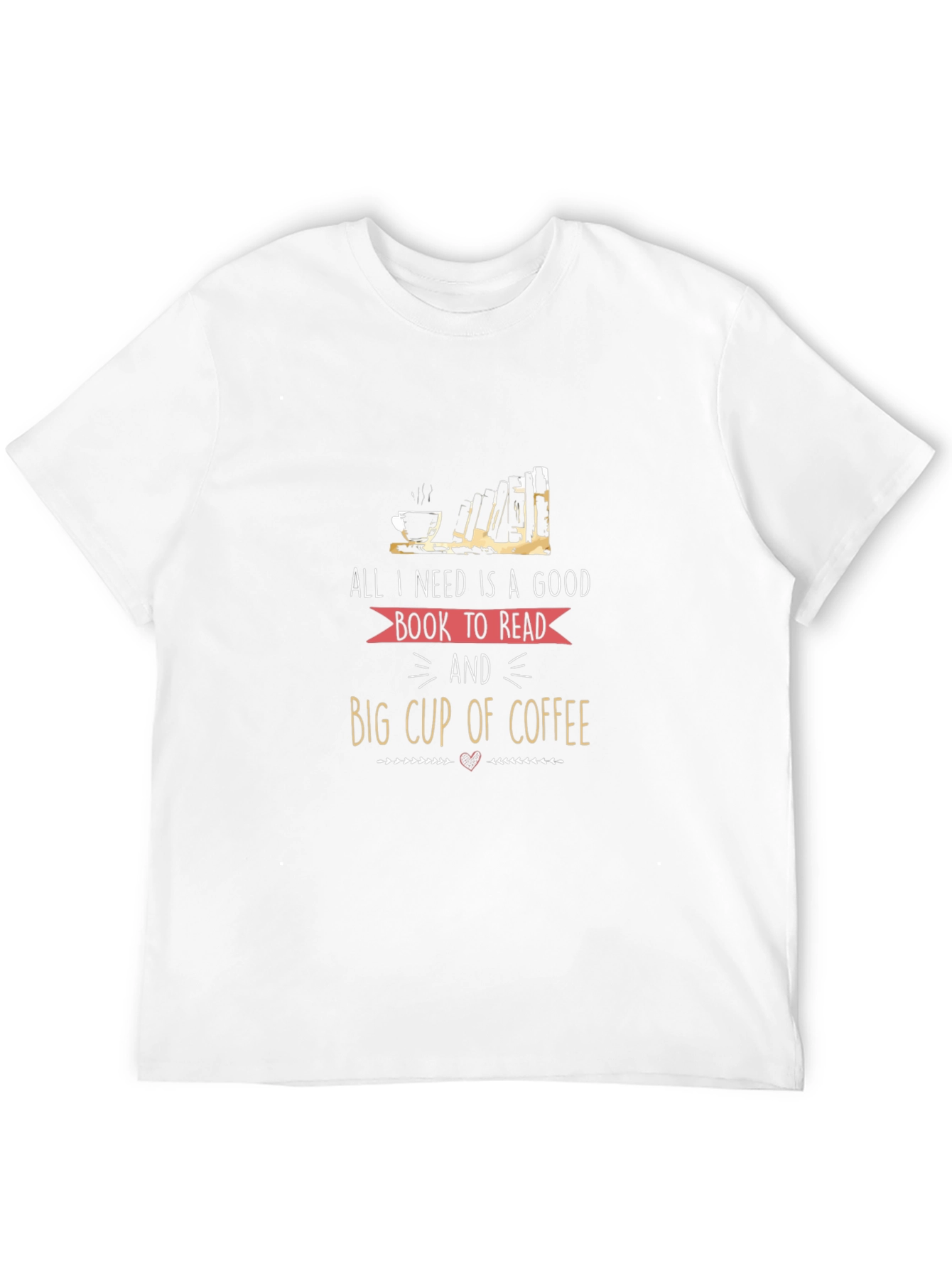 Book Lovers Coffee T-Shirt