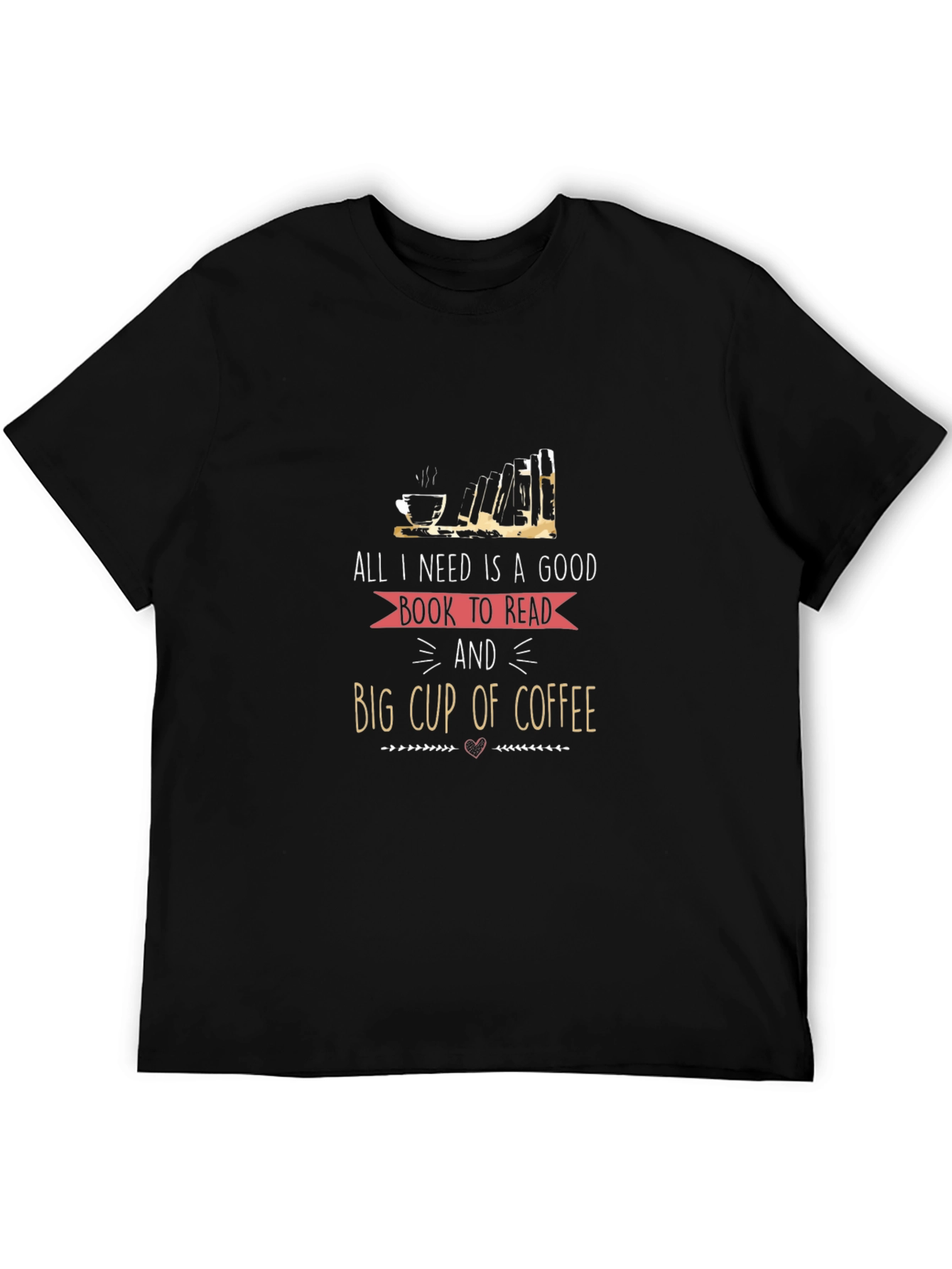 Book Lovers Coffee T-Shirt