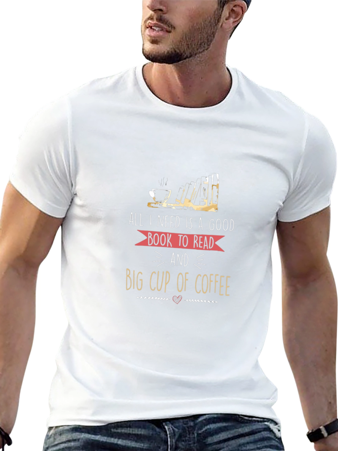 Book Lovers Coffee T-Shirt