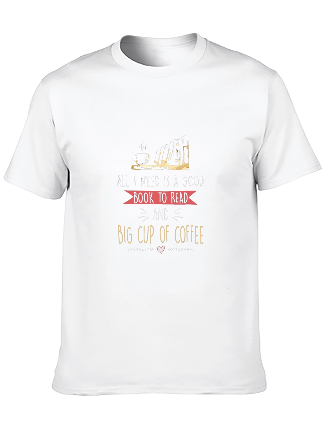 Book Lovers Coffee T-Shirt