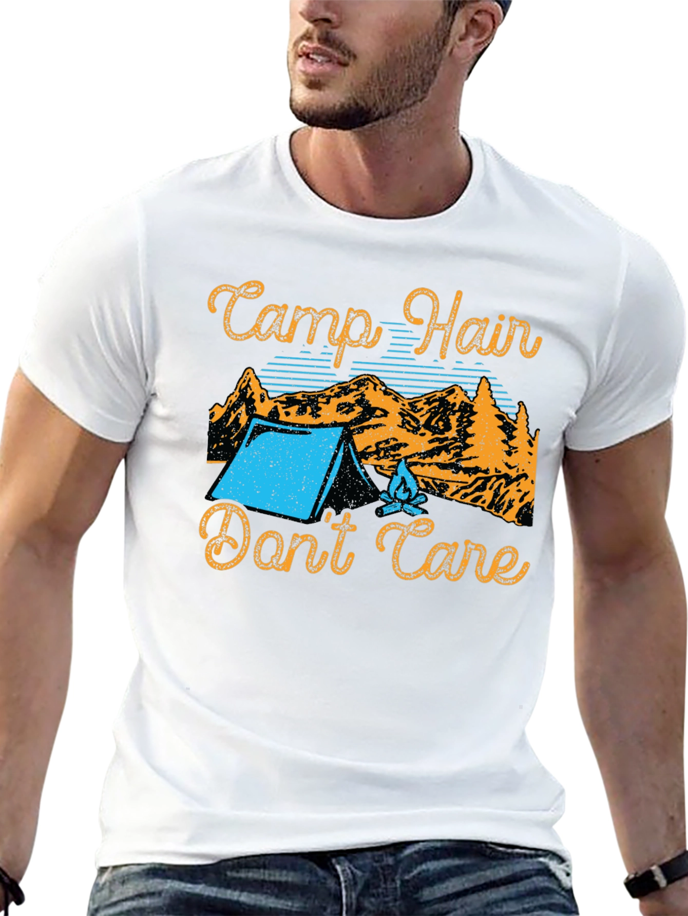 Camp Hair Dont Care T-Shirt