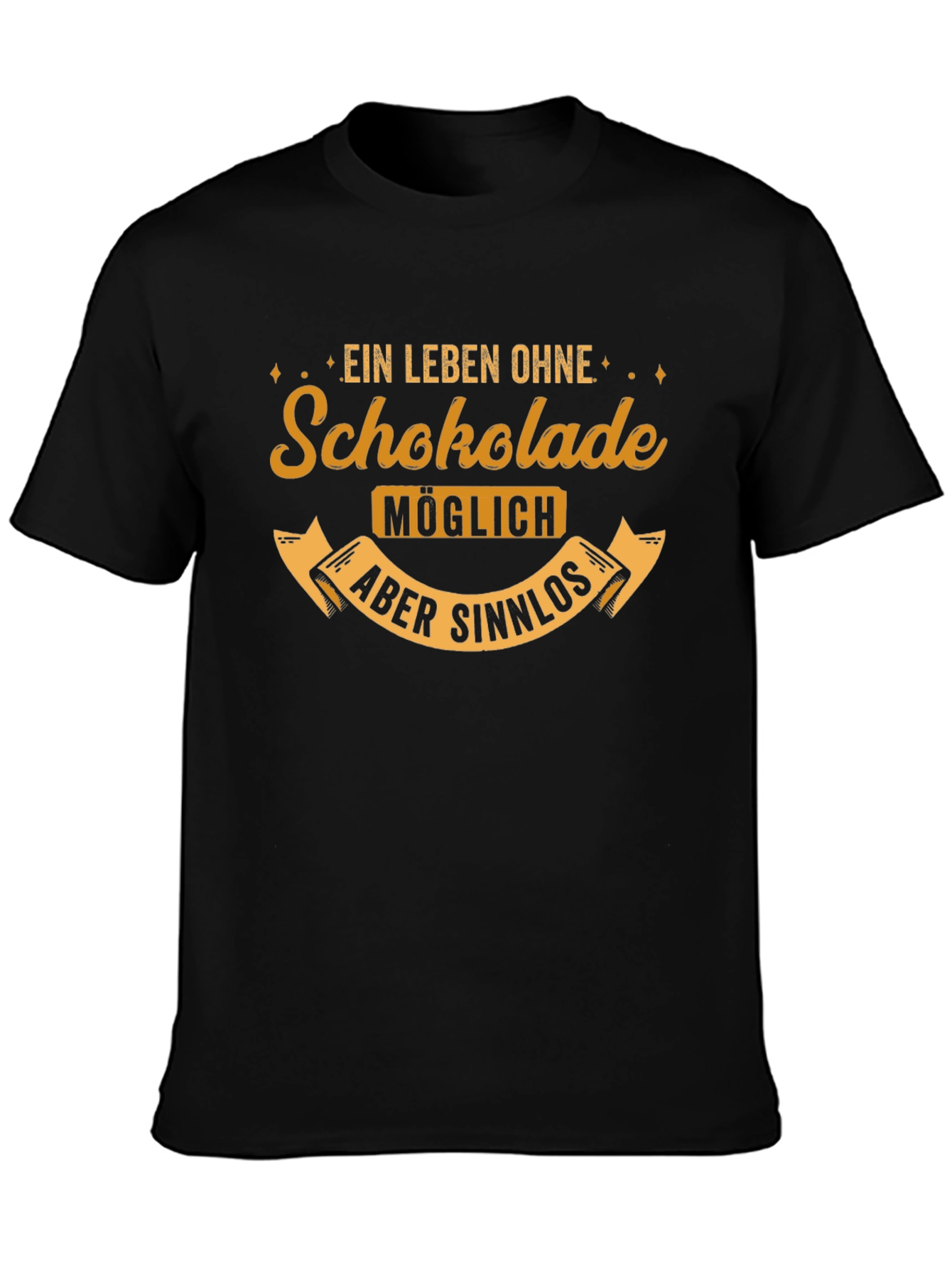 Chocolate Lover T-Shirt - Ein Leben Ohne Schokolade