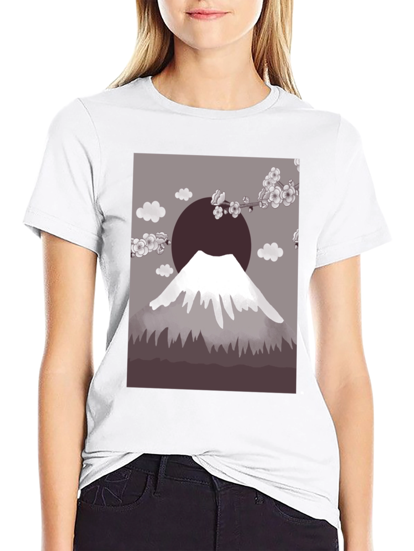 Mount Fuji Graphic Tee - Stylish & Comfortable