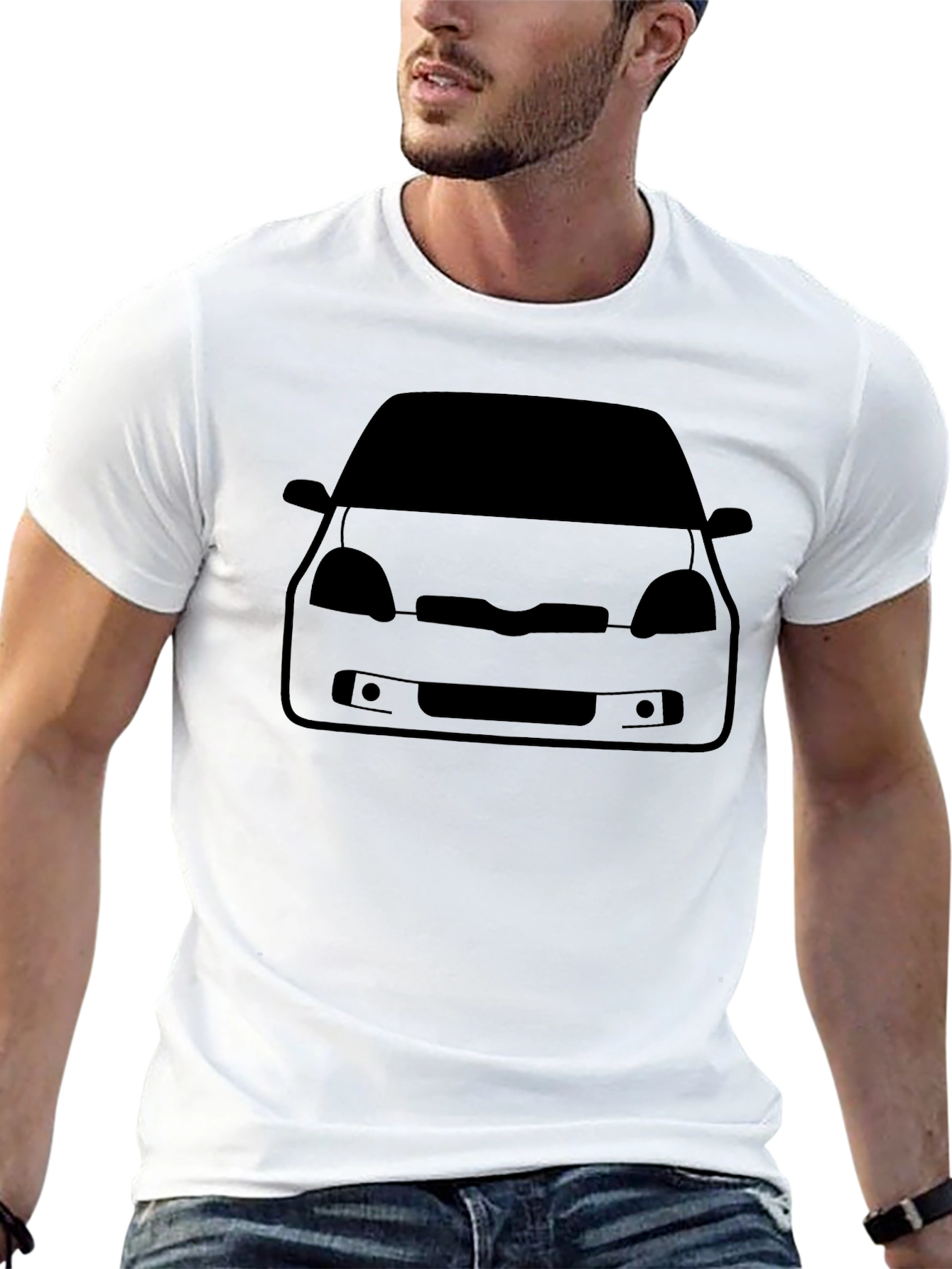 Car Silhouette T-Shirt - Automotive Style