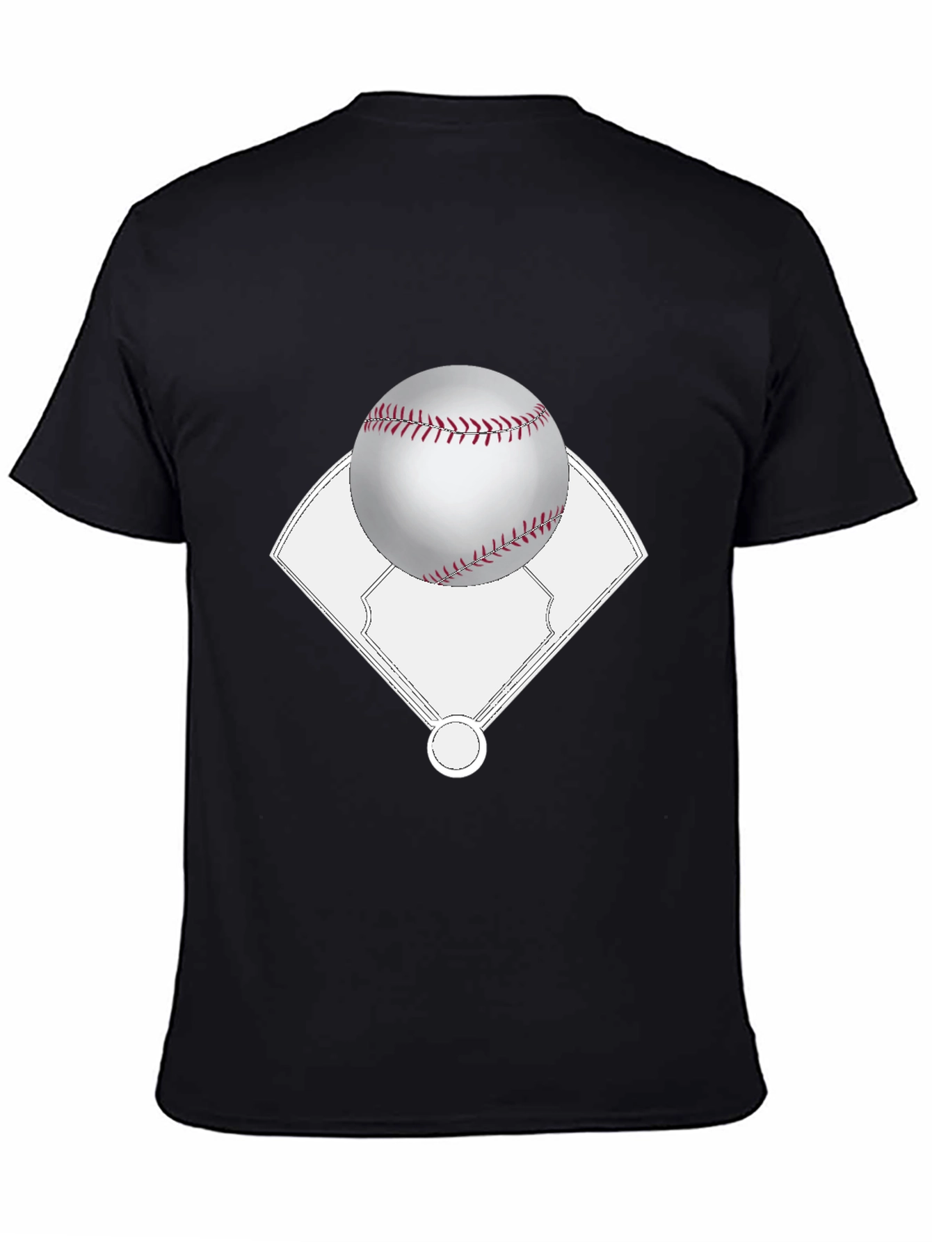 Baseball T-Shirt - Pitchers Mound Design