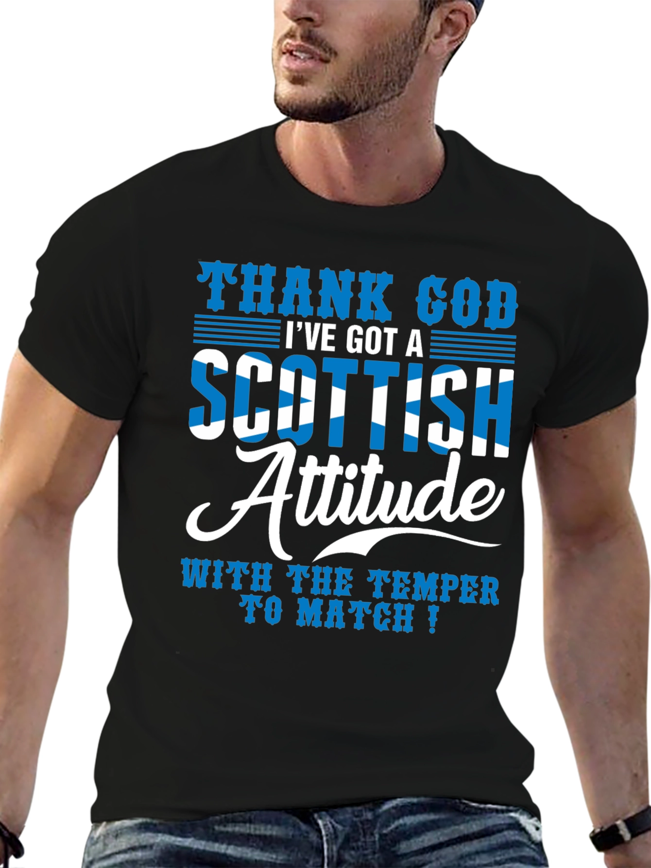 Scottish Attitude Mens T-Shirt