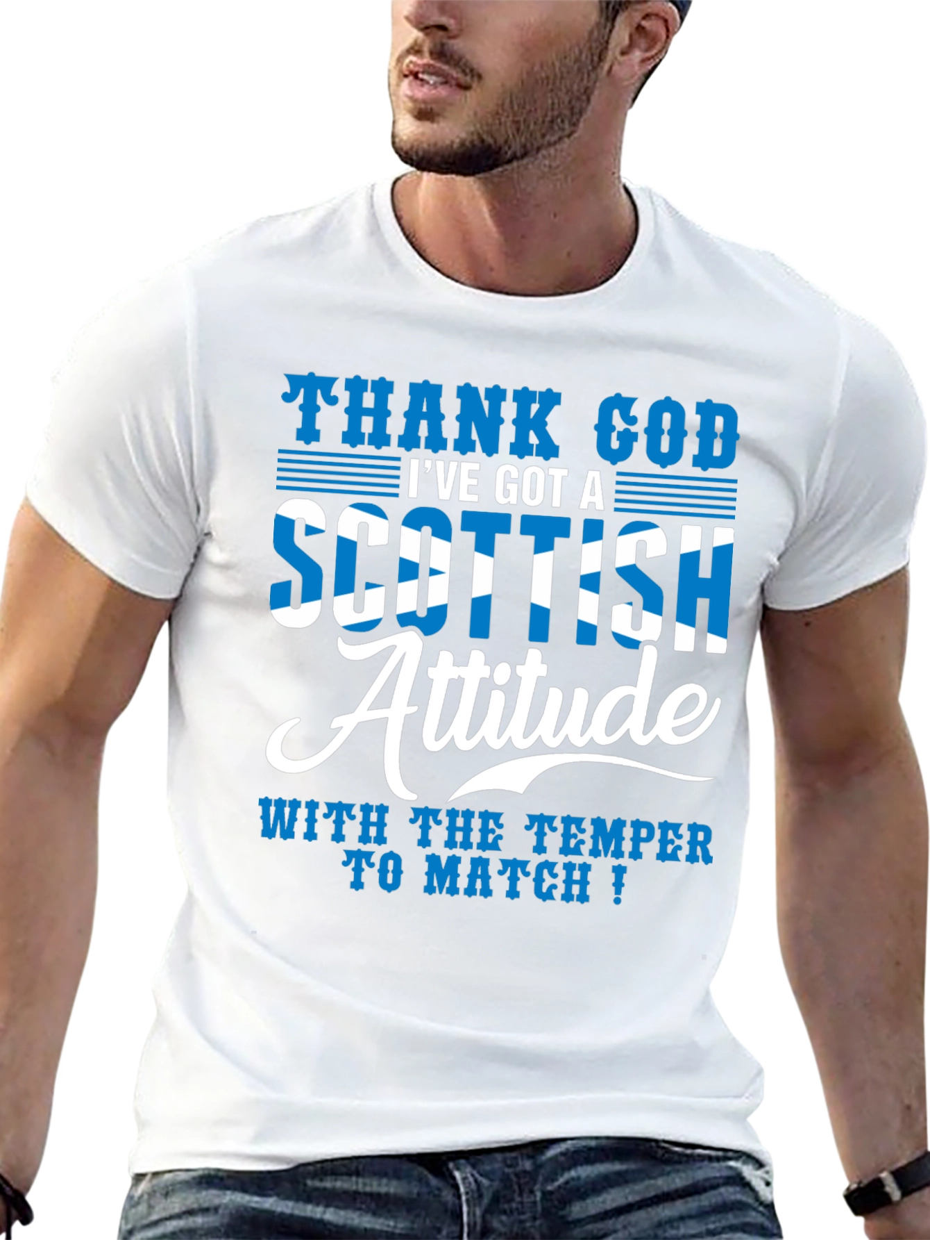 Scottish Attitude Mens T-Shirt