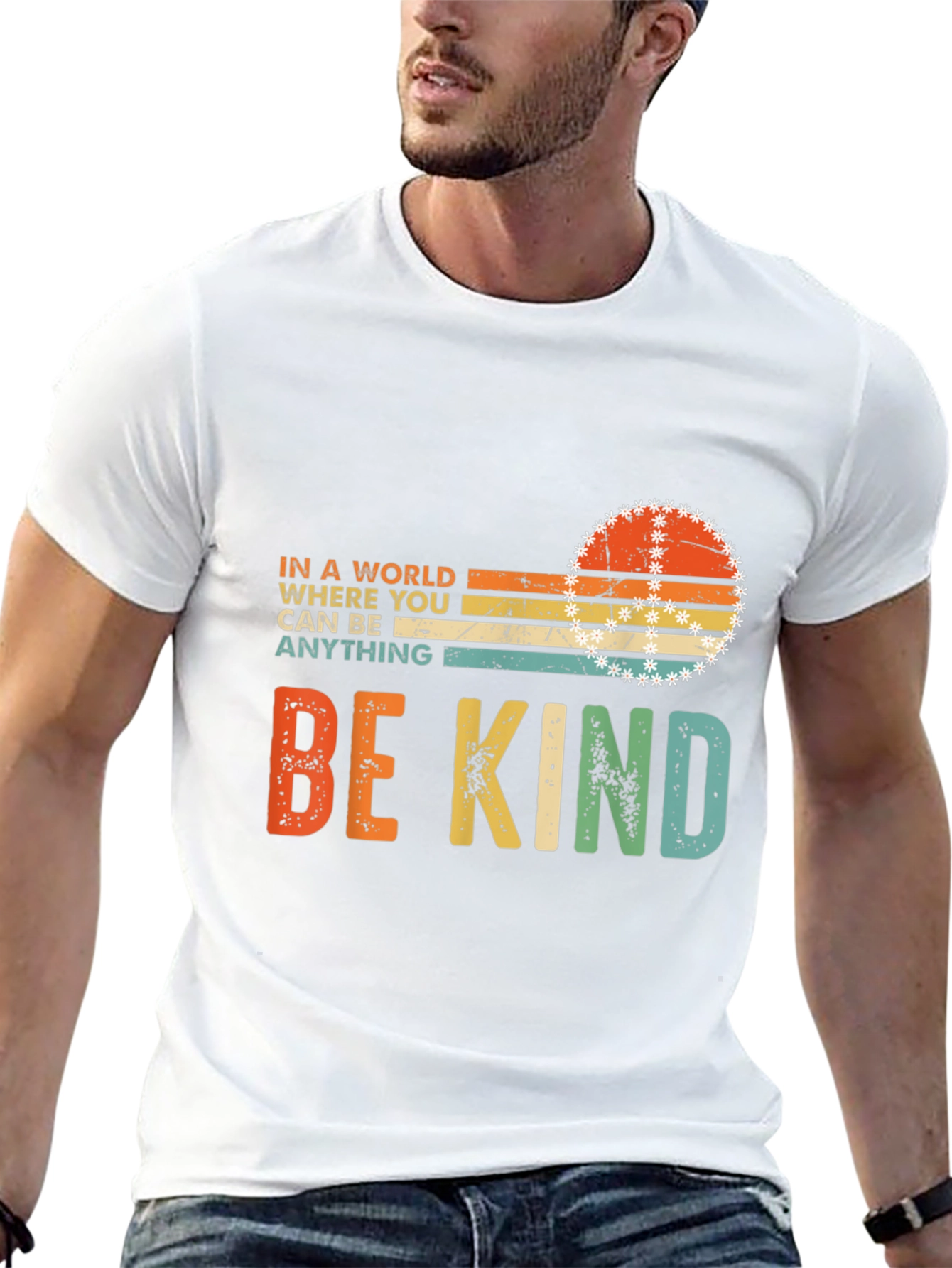 Be Kind Retro Graphic T-Shirt