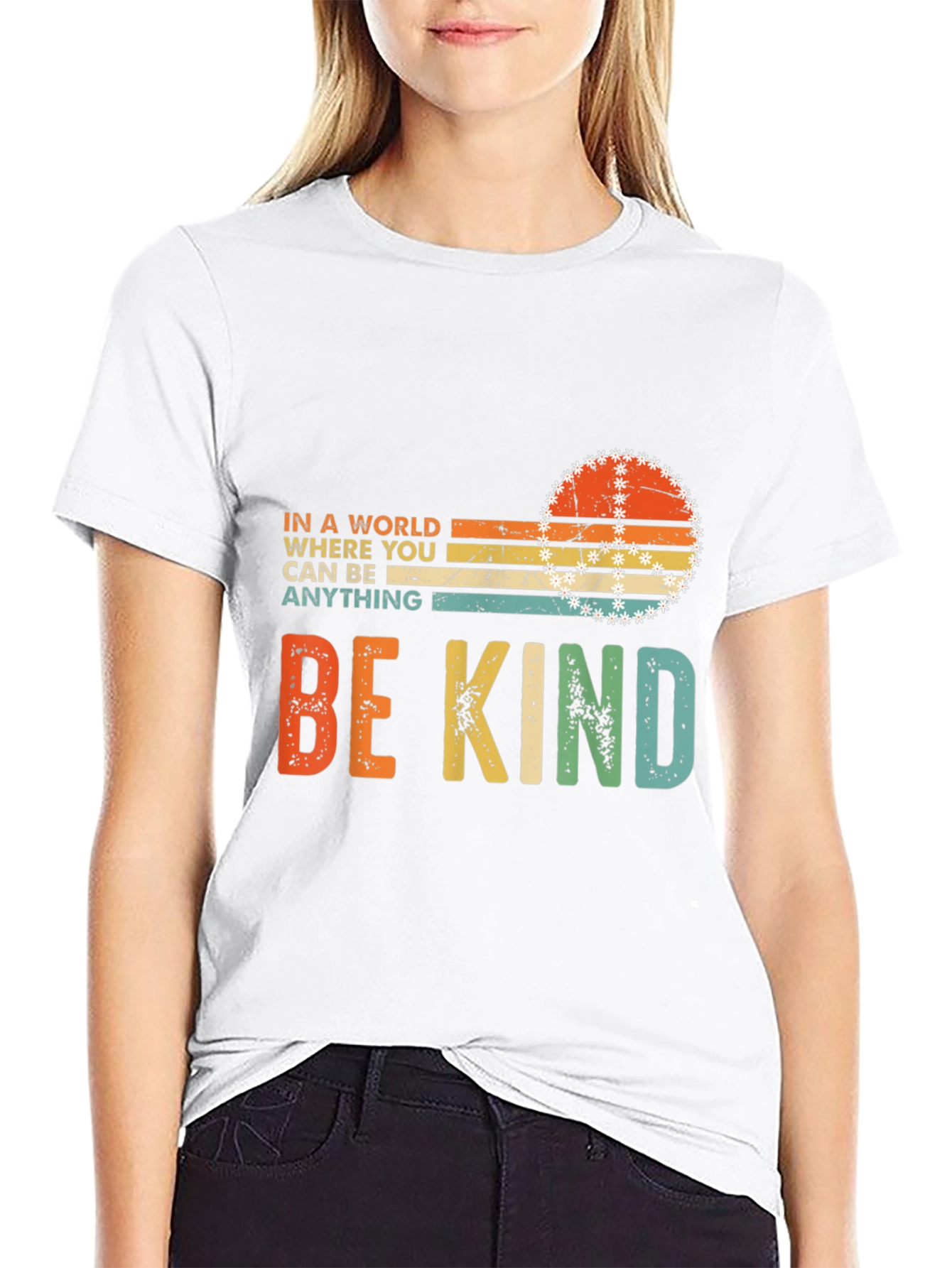 Be Kind Retro Graphic T-Shirt