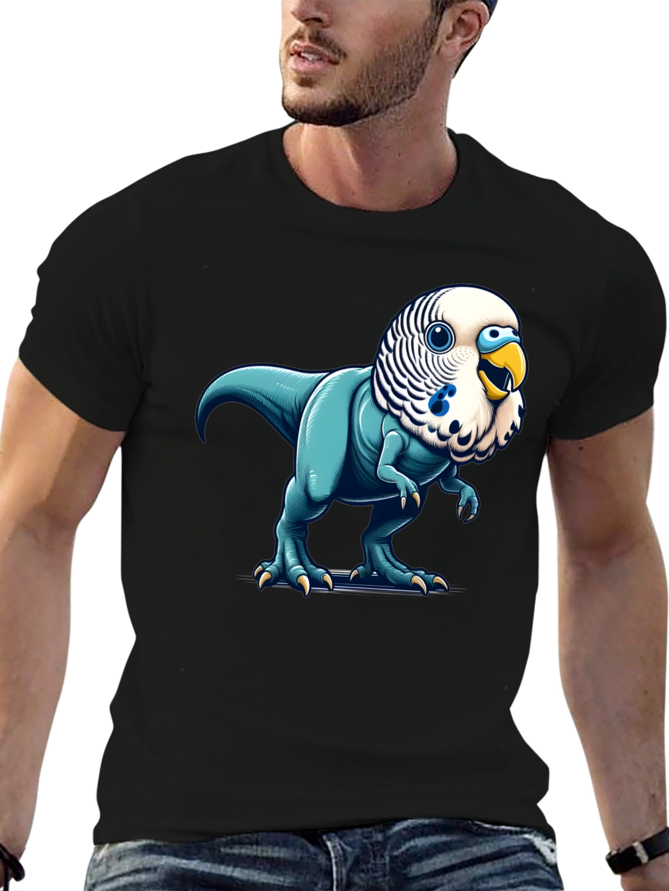Budgie Dinosaur T-Shirt
