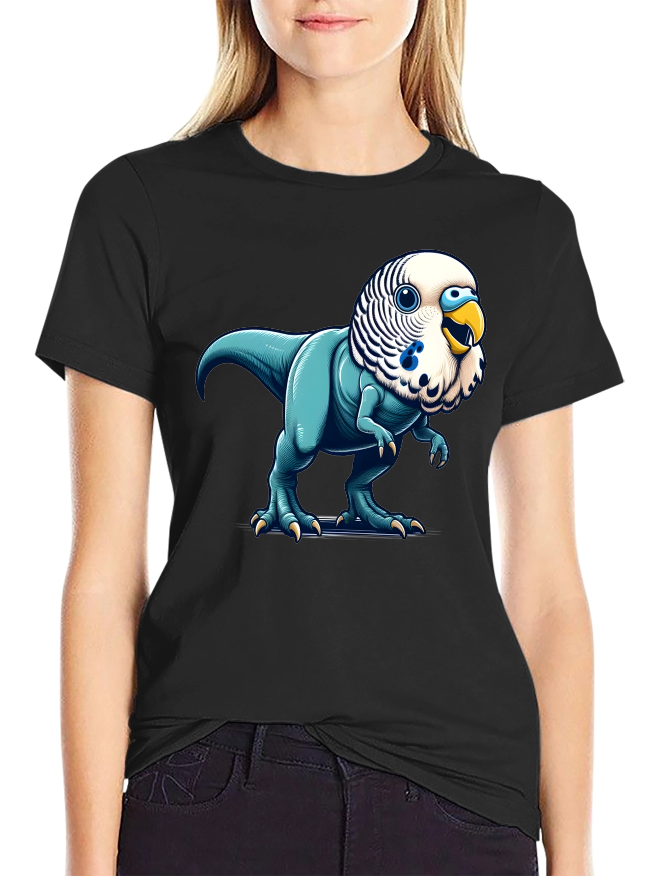 Budgie Dinosaur T-Shirt