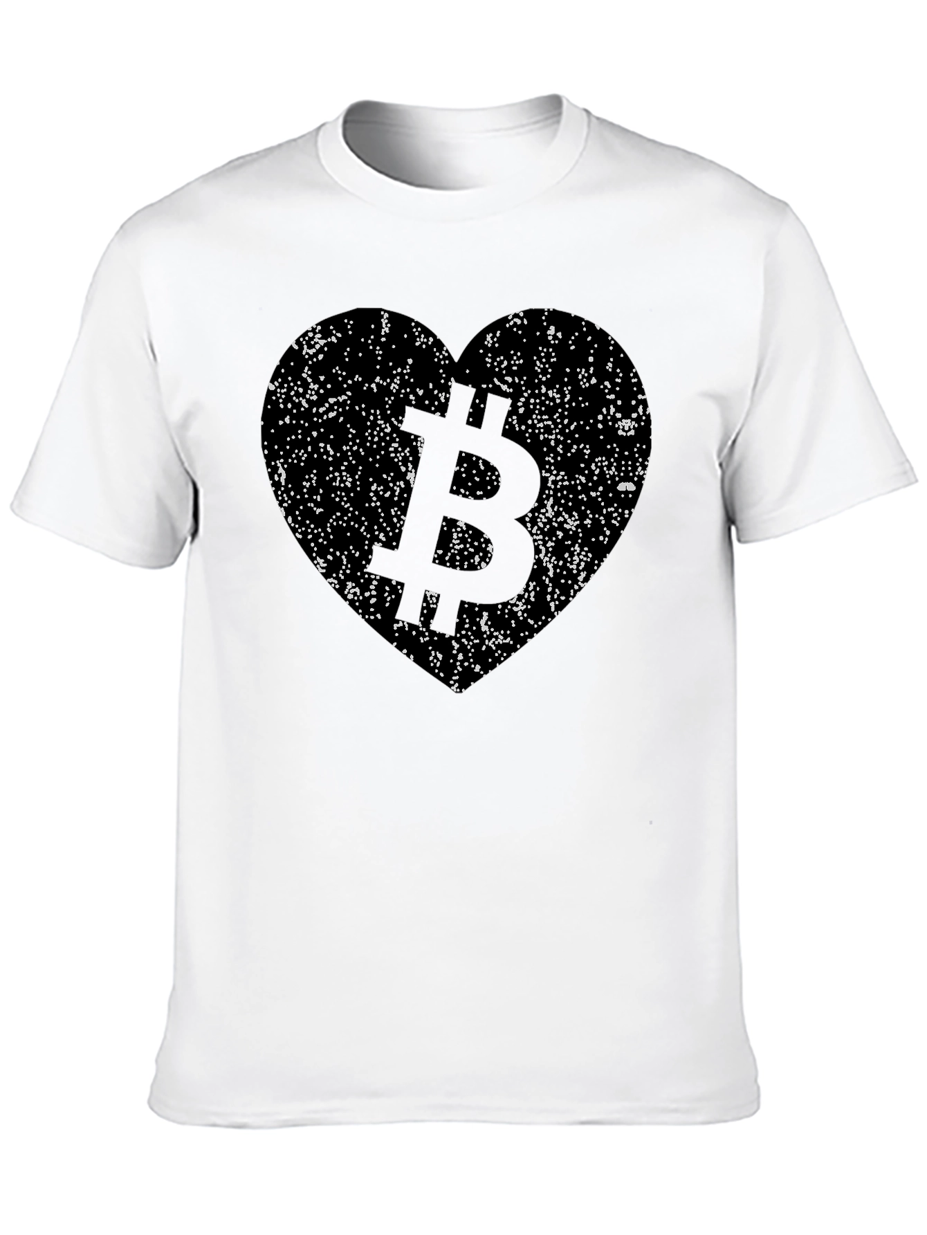 Bitcoin Heart T-Shirt - Crypto Lover Tee