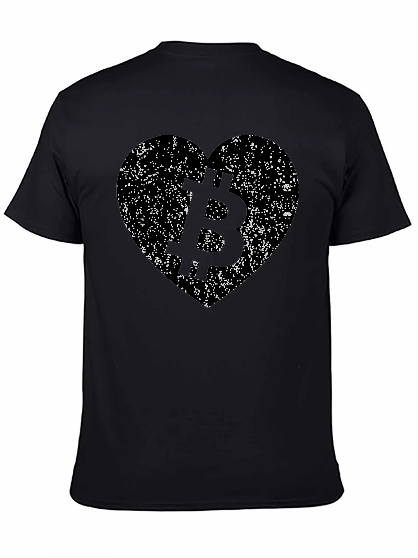 Bitcoin Heart T-Shirt - Crypto Lover Tee