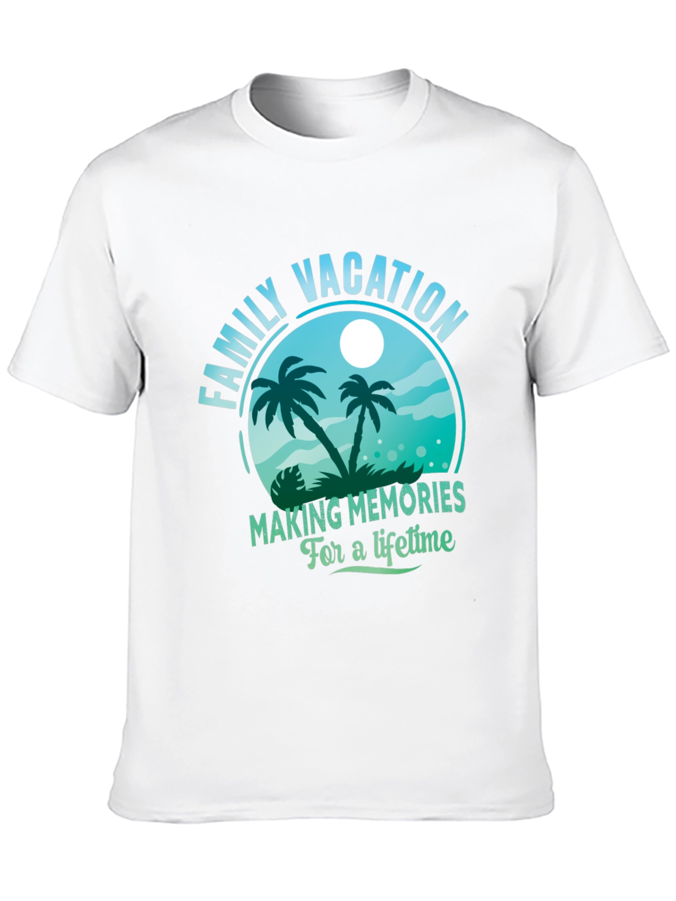 Family Vacation Memories T-Shirt: Beach Holiday Souvenir
