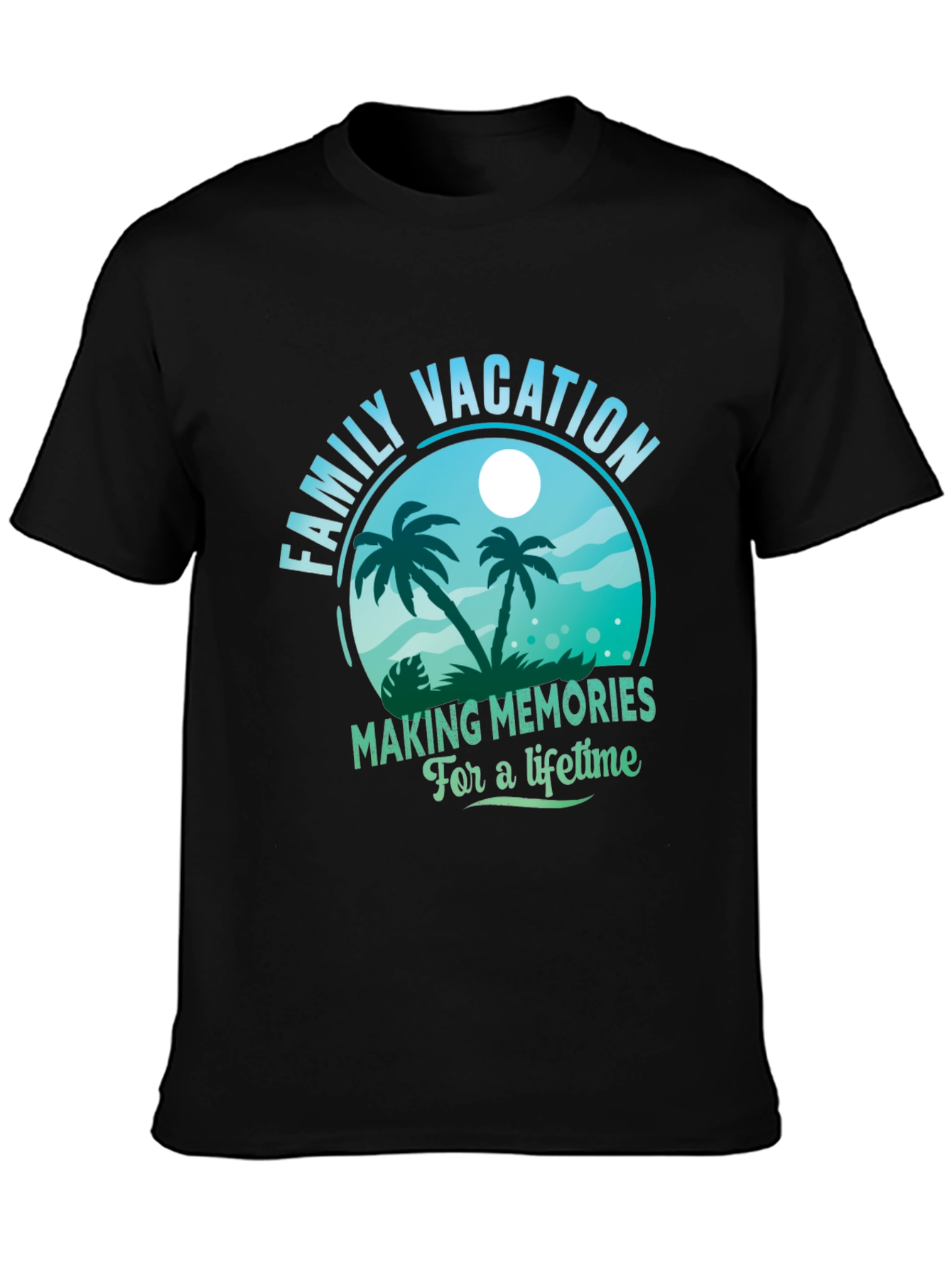 Family Vacation Memories T-Shirt: Beach Holiday Souvenir