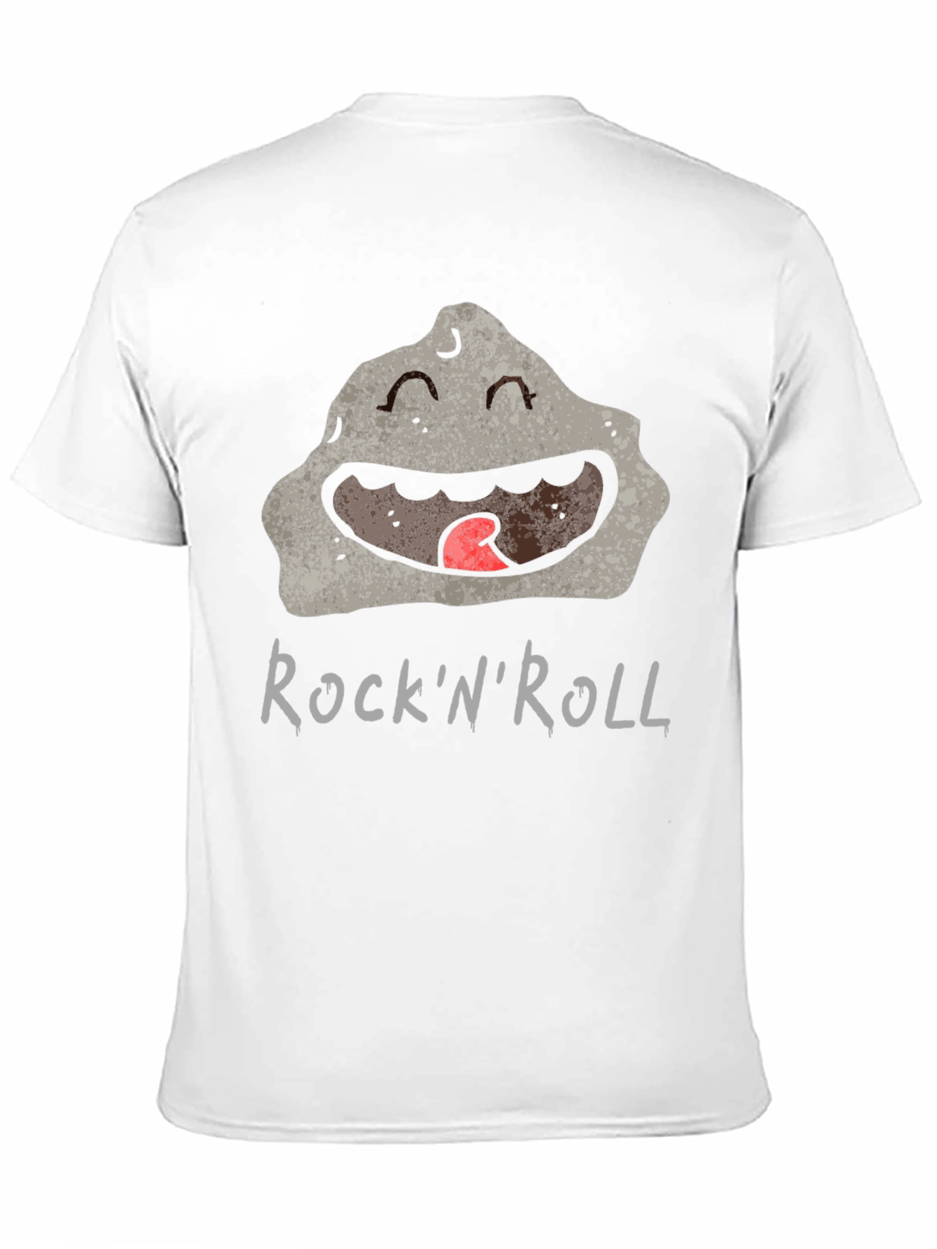 RocknRoll Cartoon Rock Graphic Tee
