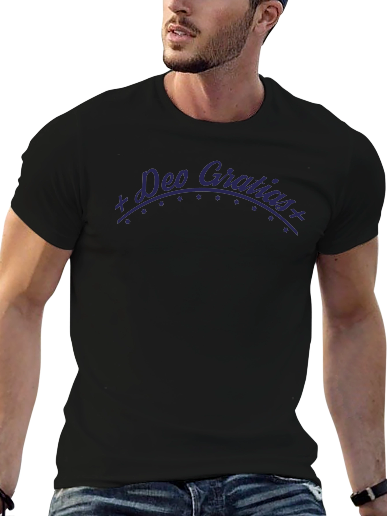 Deo Gratias Graphic T-Shirt - Stylish Comfort
