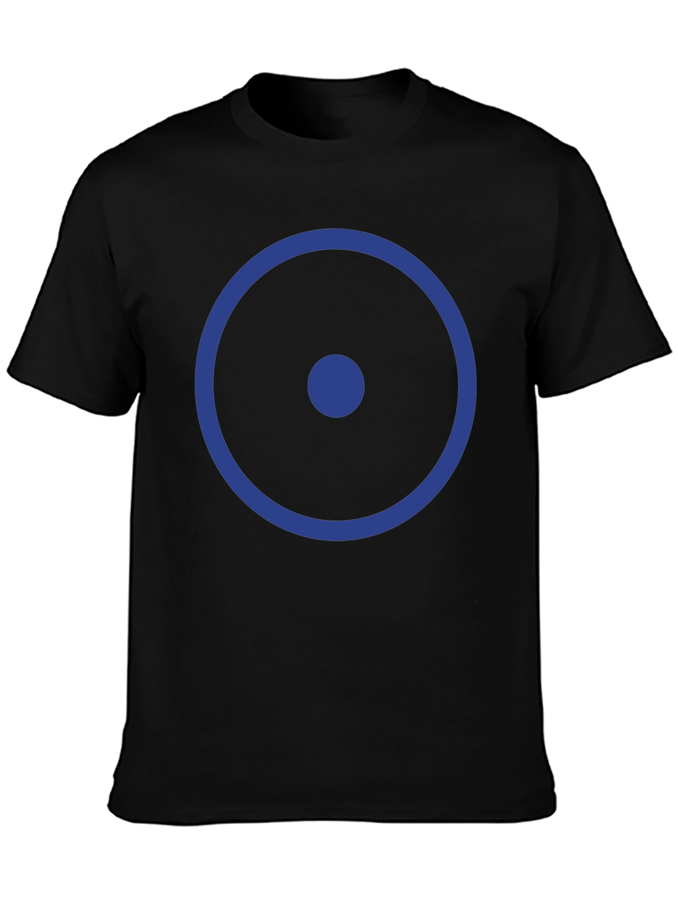 Blue Circle T-Shirt - Minimalist Graphic Tee