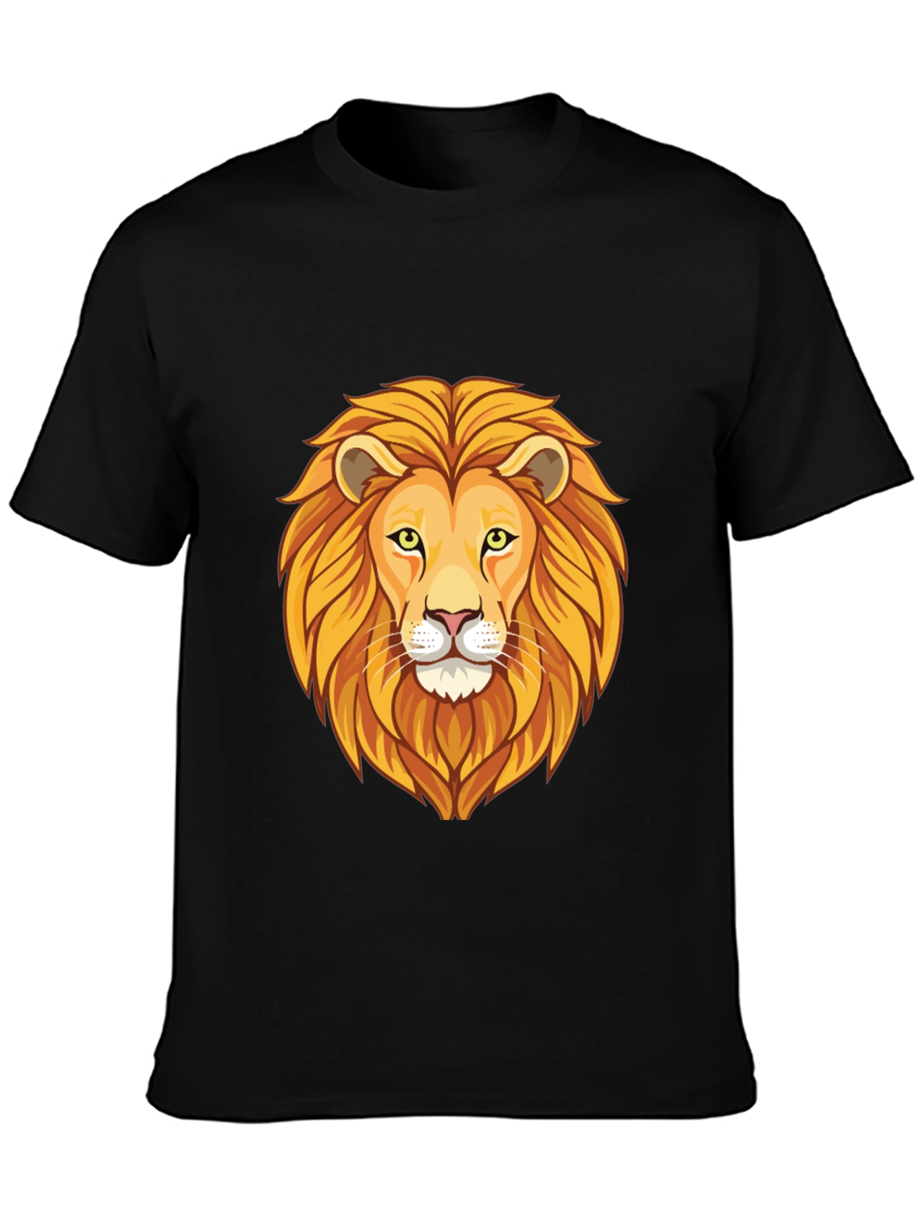 Lion Graphic Tee - Bold Animal Print