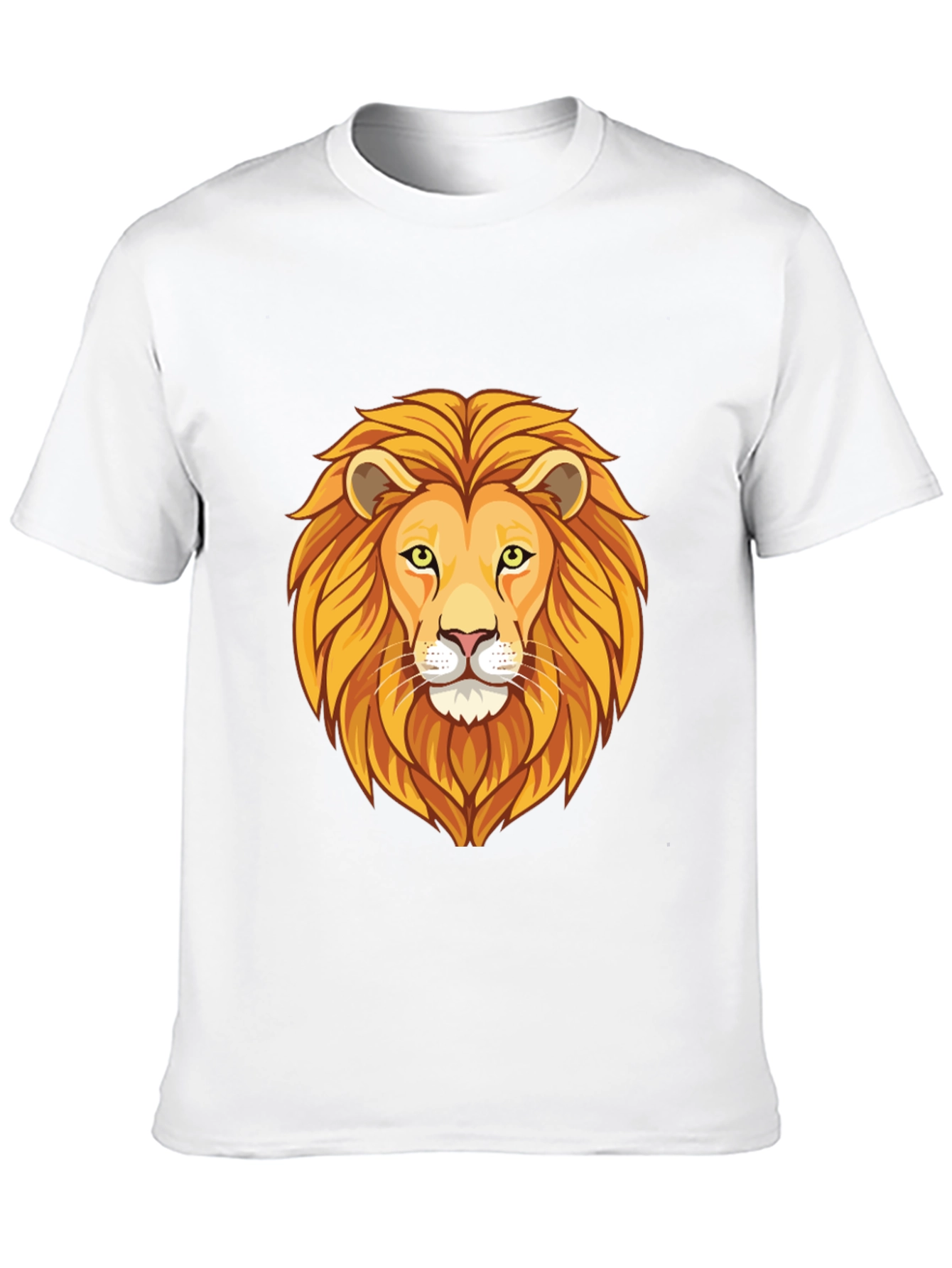 Lion Graphic Tee - Bold Animal Print