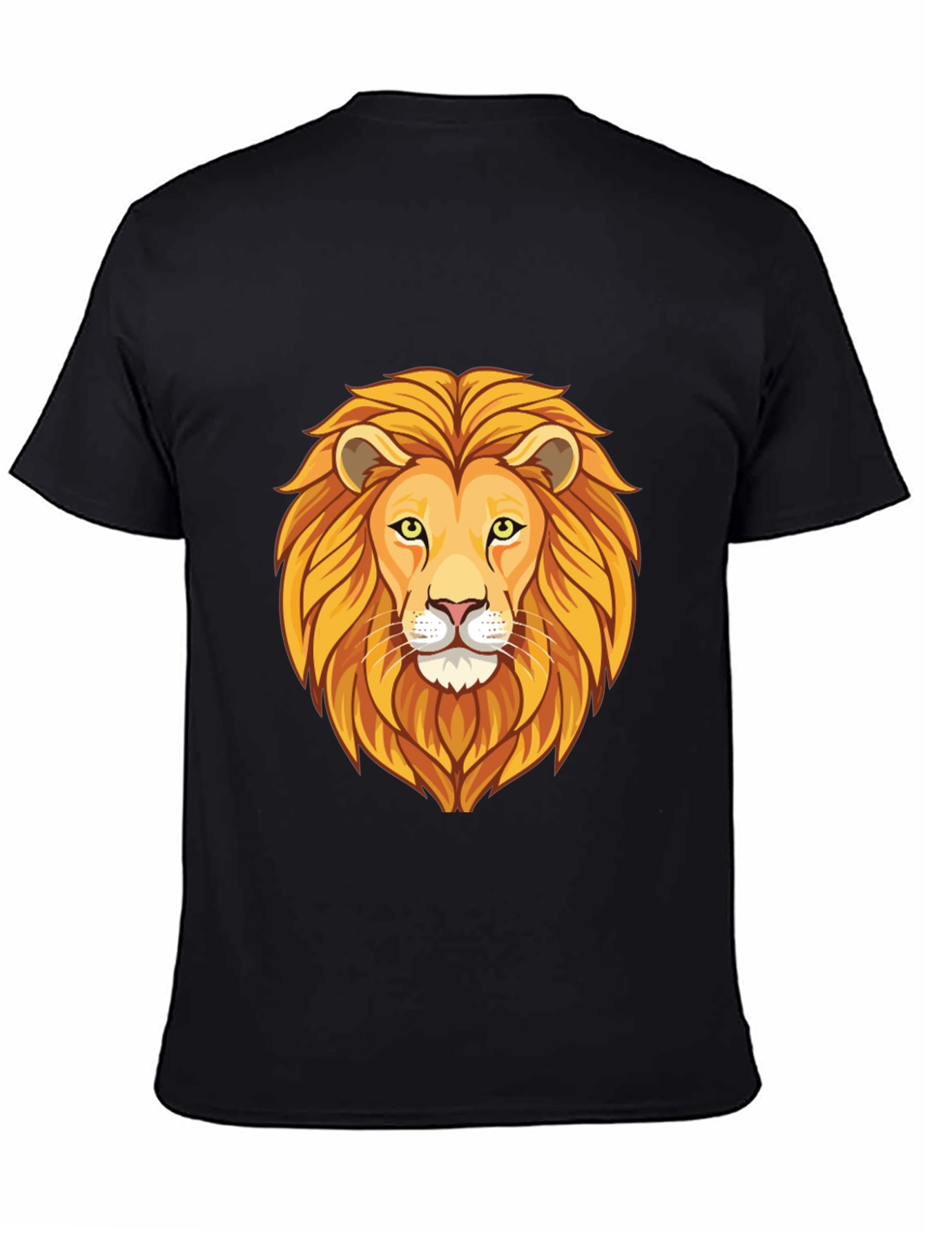 Lion Graphic Tee - Bold Animal Print