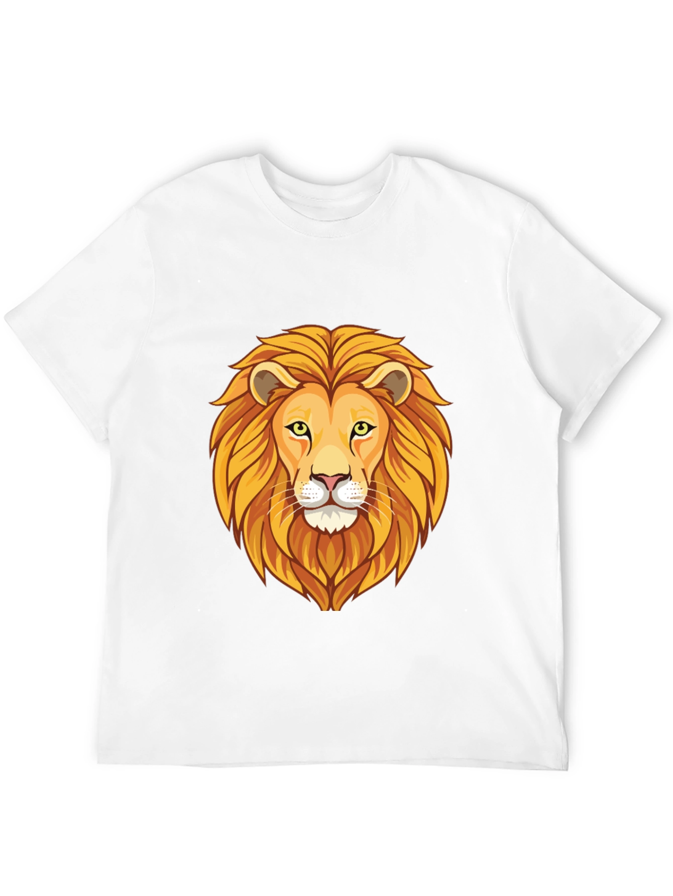 Lion Graphic Tee - Bold Animal Print